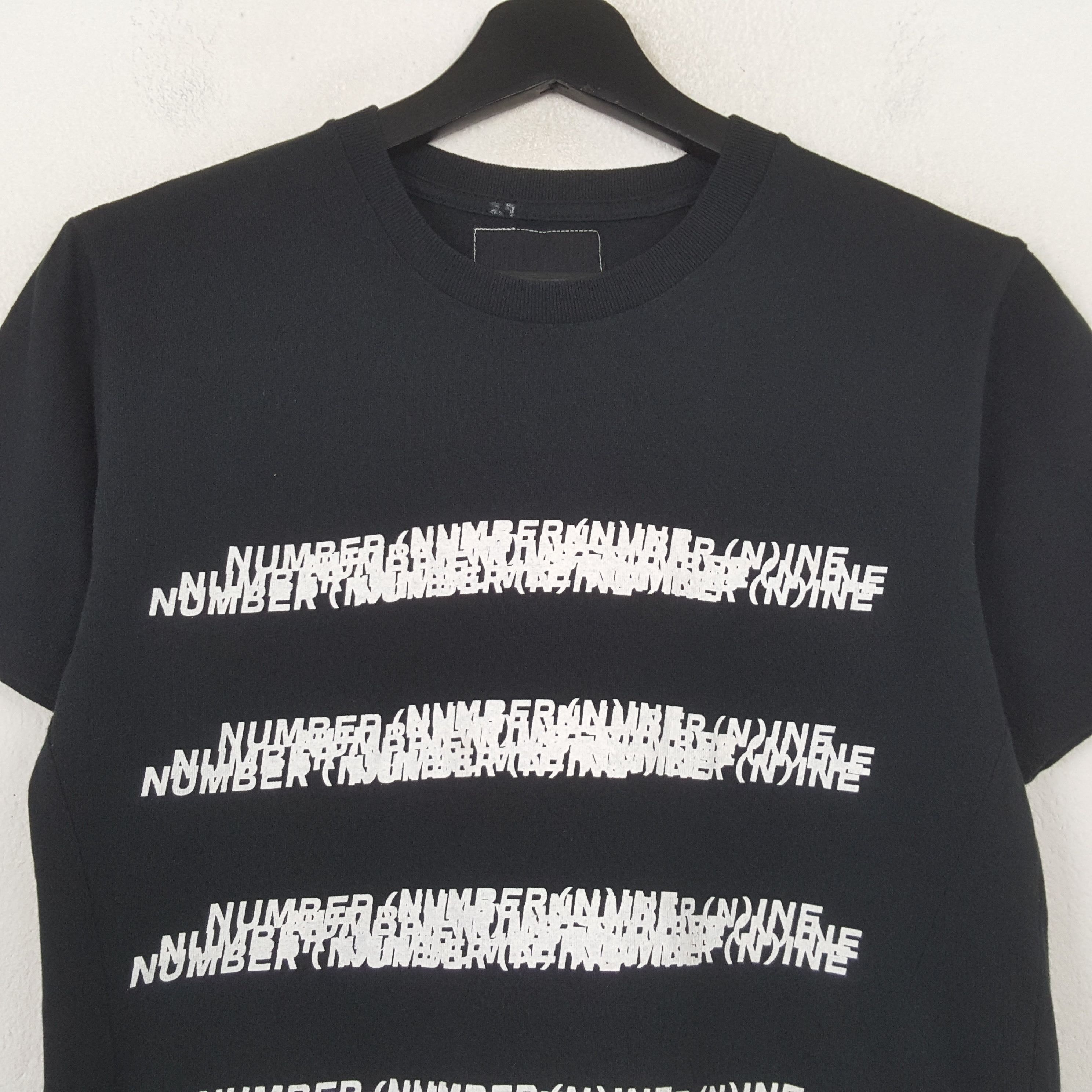Number (N)ine Number Nine Japanese Brand Designer Tshirt RR20 Size US S / EU 44-46 / 1 - 2 Thumbnail