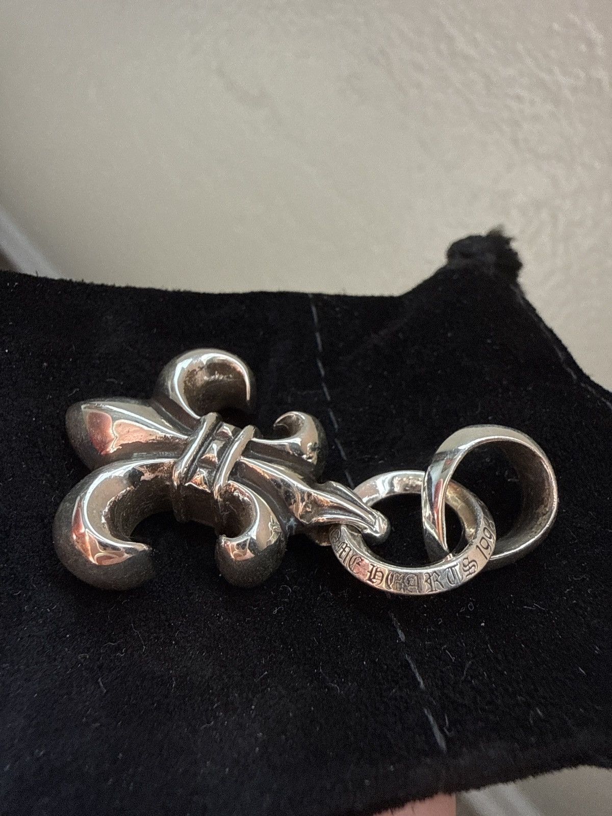 Chrome Hearts Chrome Hearts Fleur Pendant with Bale Size ONE SIZE - 12 Thumbnail