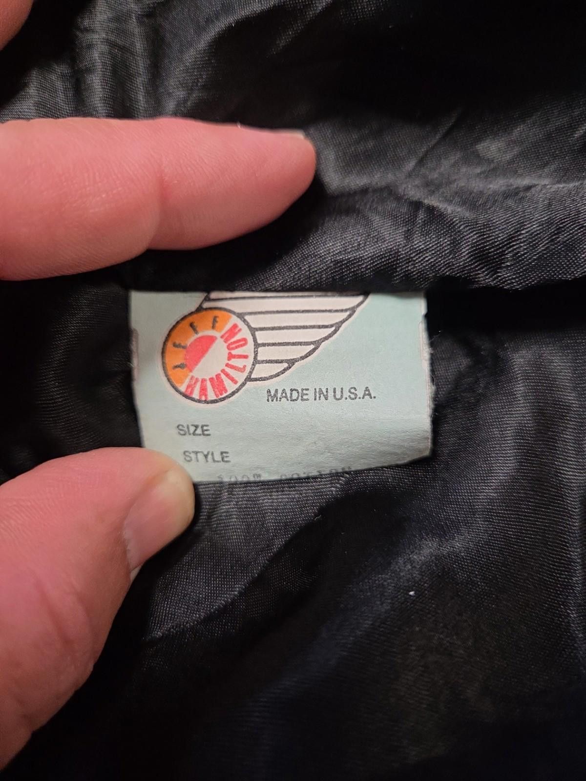 Jeff Hamilton Jeff Hamilton Phoenix Suns Black Leather Jacket Mens Medium Size US M / EU 48-50 / 2 - 4 Thumbnail