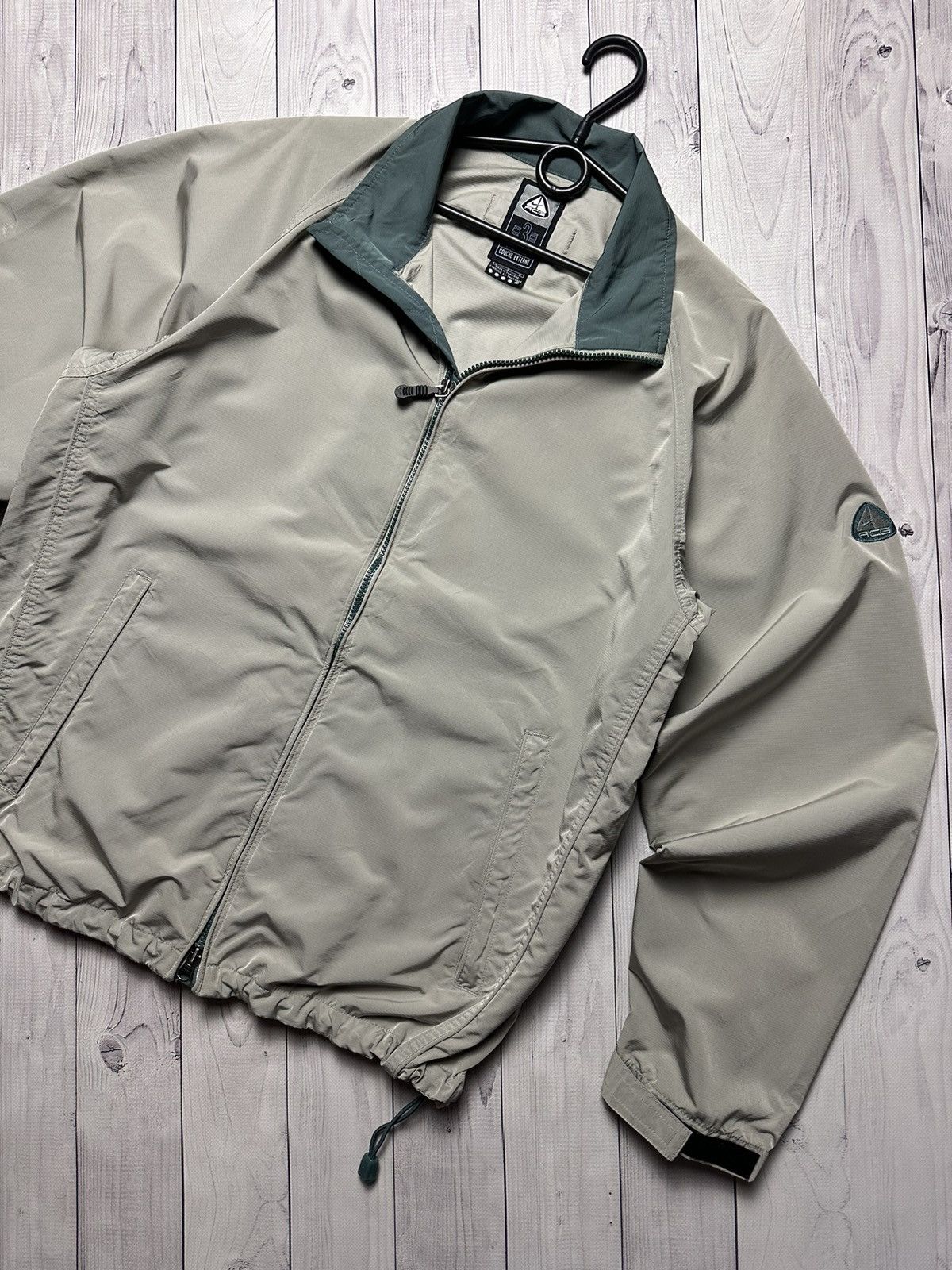 Nike × Nike ACG × Vintage Vintage Nike ACG khaki jacket size L logo Size US L / EU 52-54 / 3 - 2 Thumbnail