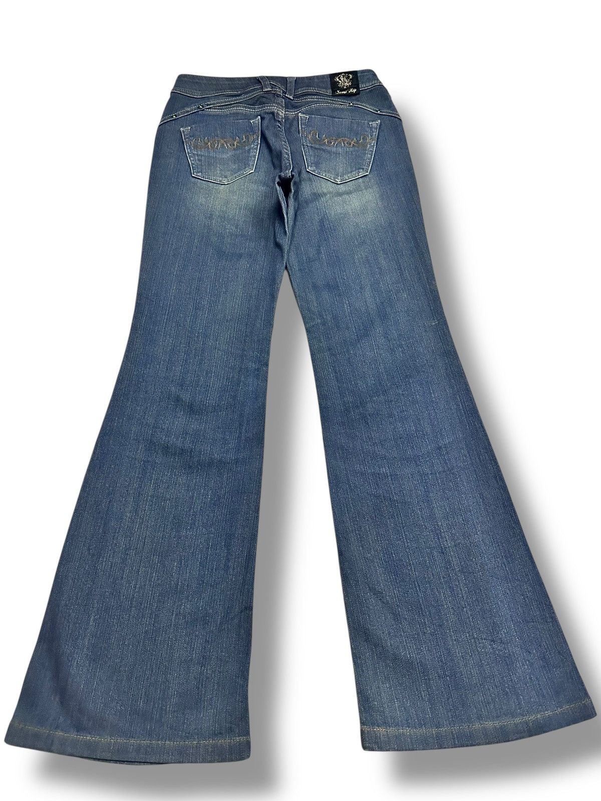 Japanese Brand Japan Jeans With Bootcut Wideleg Style and Faded Wash Size US 28 / EU 44 - 2 Thumbnail