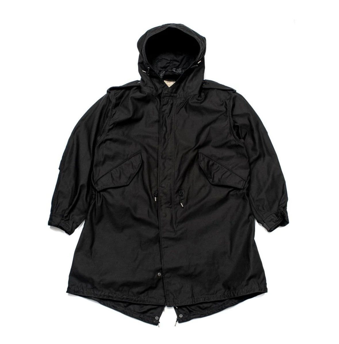 image of Buzz Ricksons Buzz Rickson M-51 William Gibson Parka - Size Small in Black, Men's