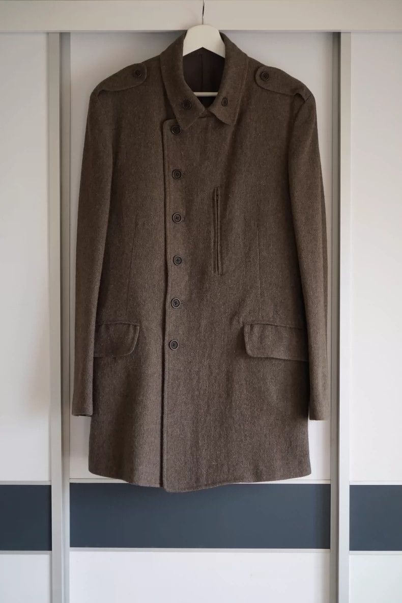 Yohji Yamamoto Yohji Yamamoto 13aw military jacket with zip button-2505 Size US M / EU 48-50 / 2 - 2 Thumbnail