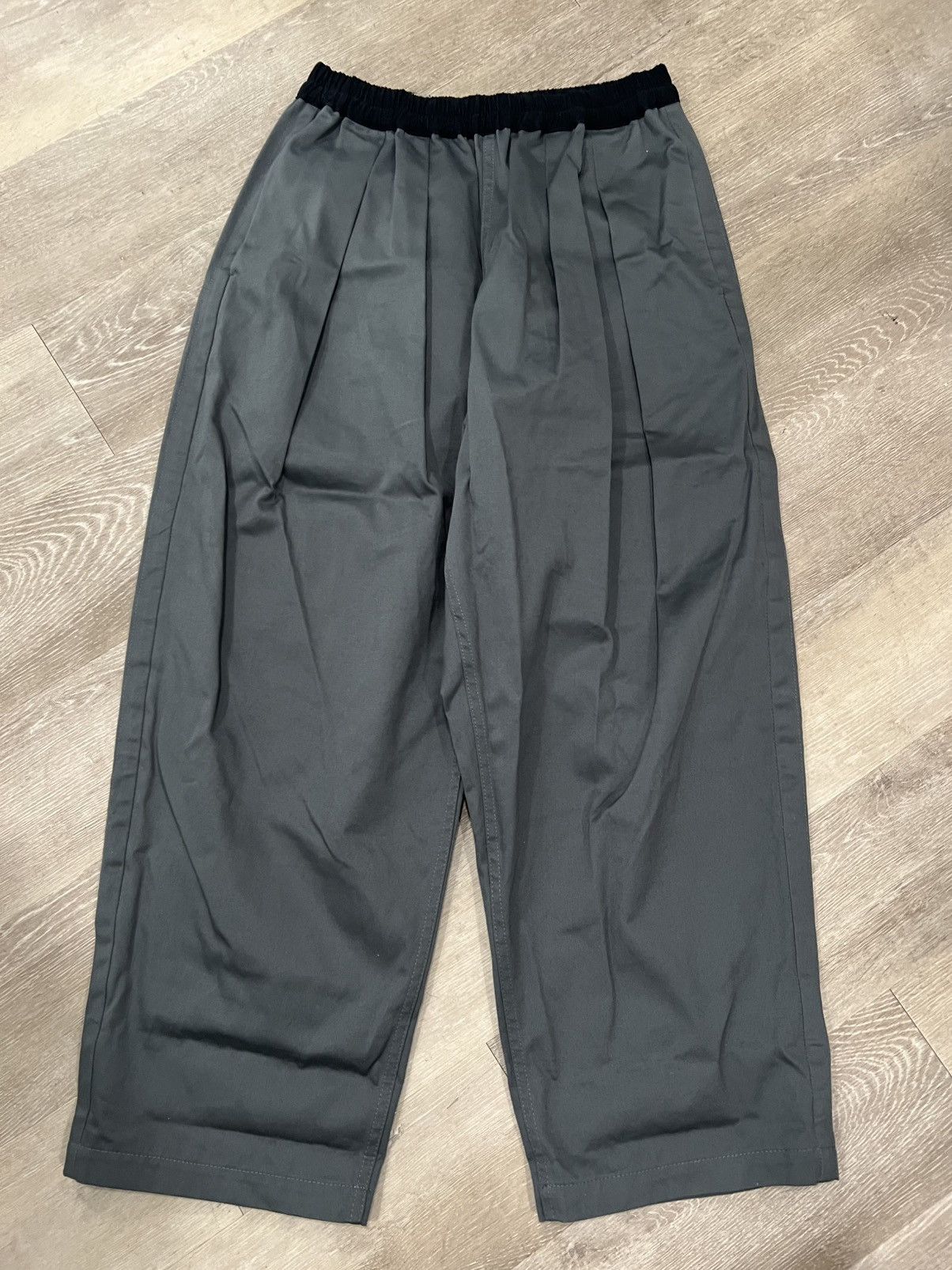 Margiela Cotton Trousers (Dark Grey)