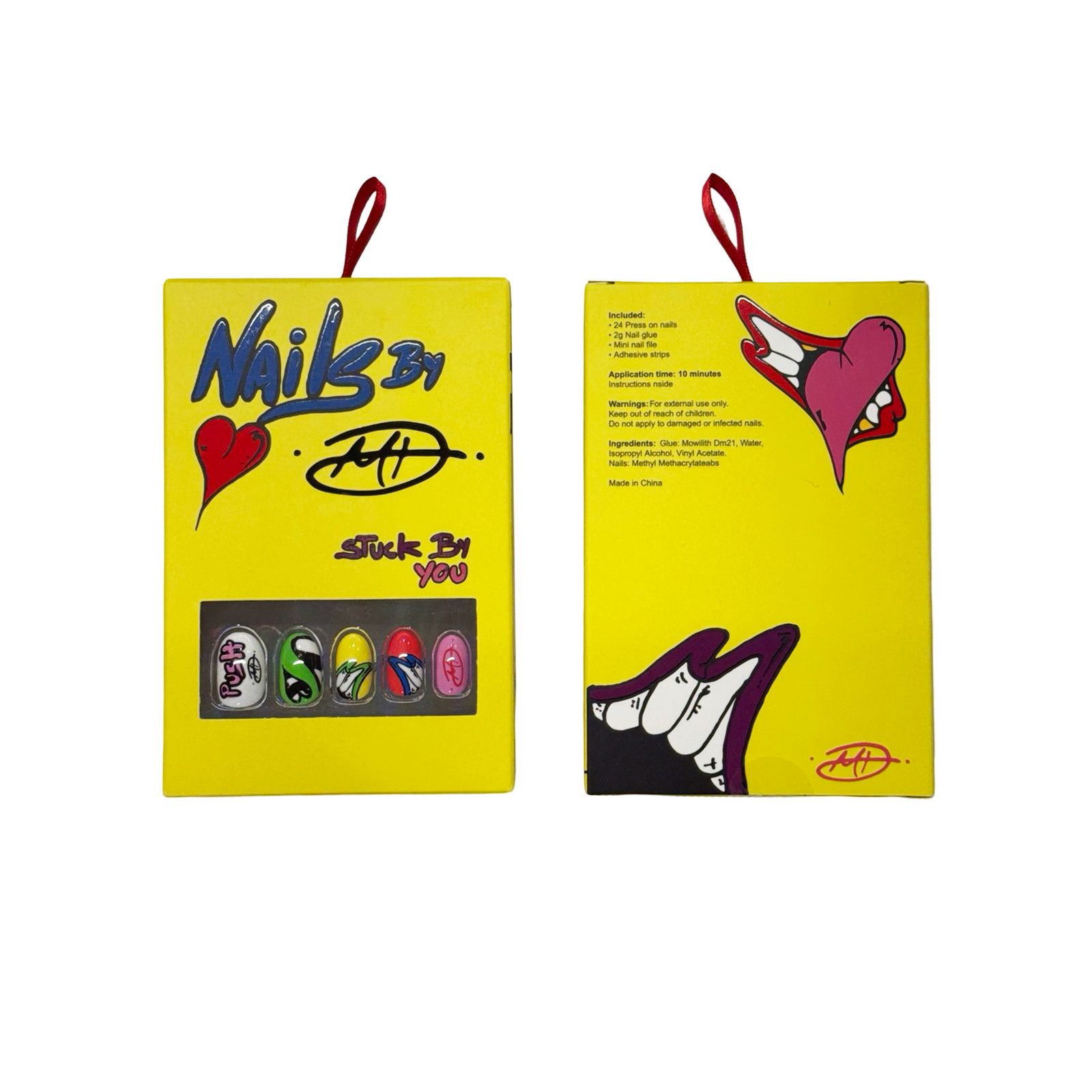 Matty Boy Matty Boy x Anti Promo Press on Nails Size ONE SIZE - 1 Thumbnail