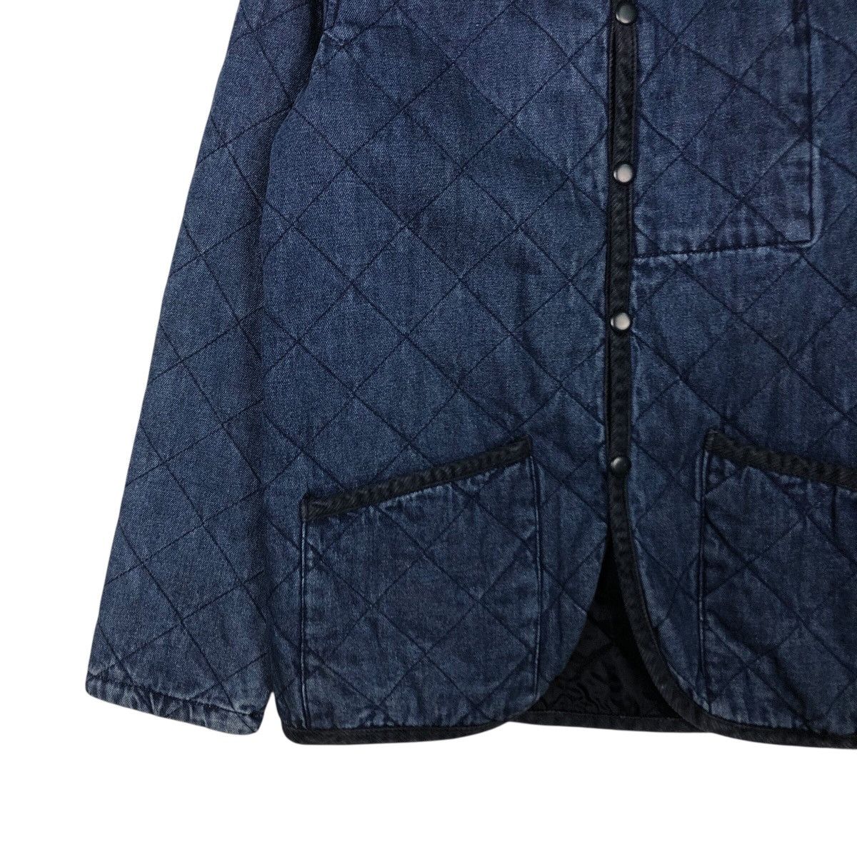 Blue Blue Japan 📌Vintage Indigo Denim Jacket Quilted Par Ci Par La Japan Size US M / EU 48-50 / 2 - 5 Thumbnail