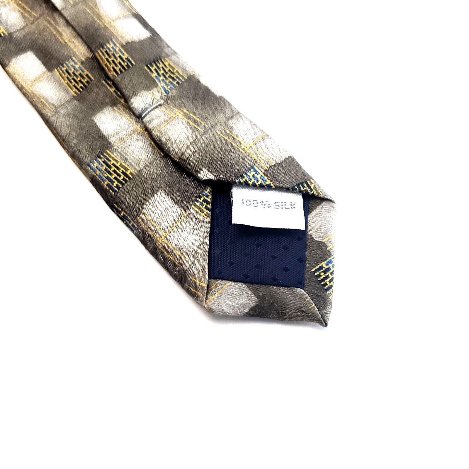 Pierre Cardin Pierre Cardin Beige Tan Abstract Geometric Print Long Wide S Size ONE SIZE - 4 Thumbnail