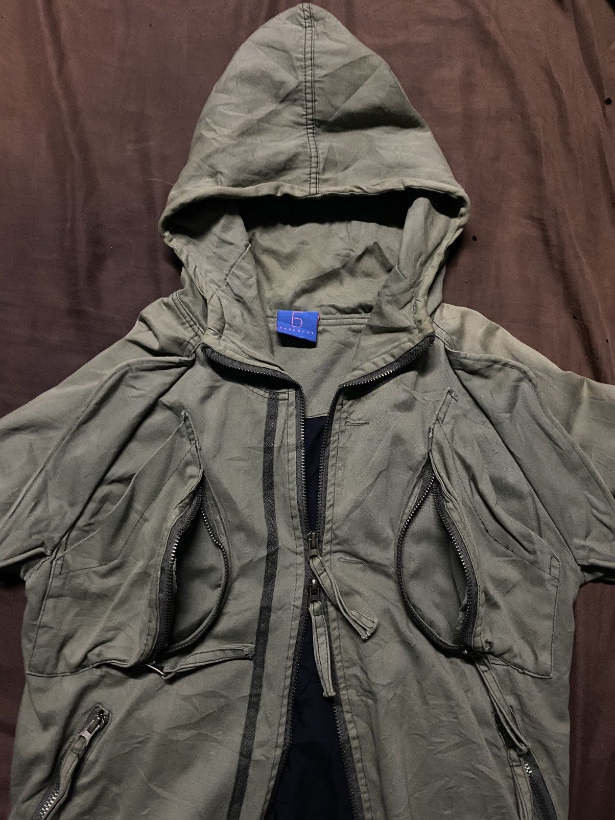GOA Rage Blue Apocalypse Style Bono Jacket Size US S / EU 44-46 / 1 - 4 Thumbnail