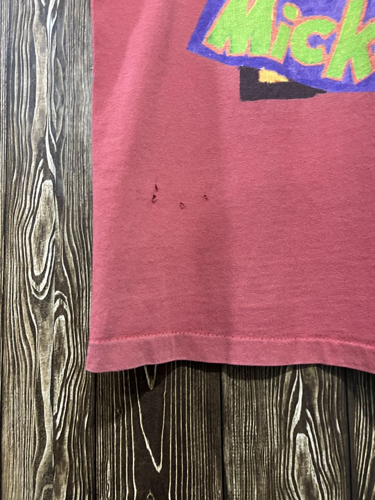 Mickey Mouse Vintage 90s Mickey Potrait Tshirt Size US M / EU 48-50 / 2 - 4 Thumbnail