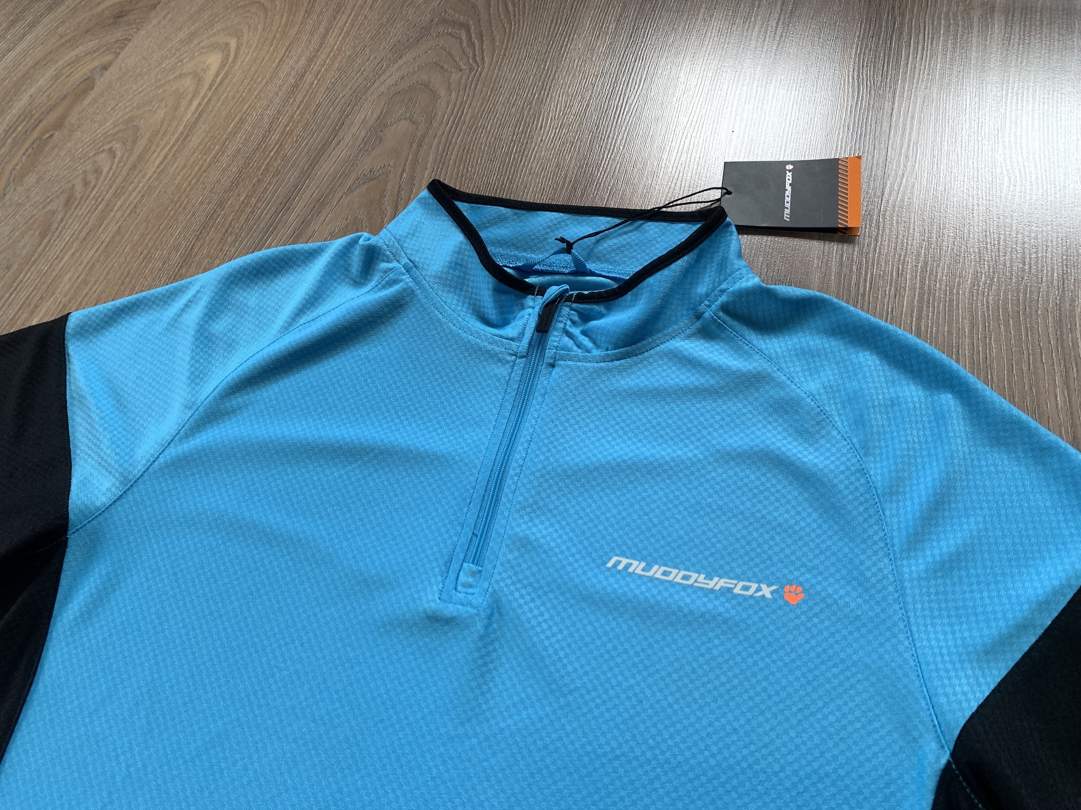 Other Muddyfox Blue Half Zip Cycling Jersey Size US L / EU 52-54 / 3 - 4 Thumbnail