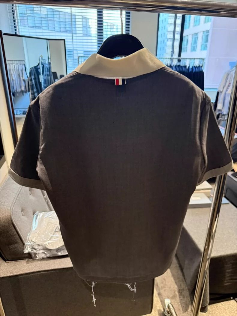 Thom Browne Thom browne Short-sleeved Polo shirt 2503-Nextarrow Size M / US 6-8 / IT 42-44 - 2 Thumbnail