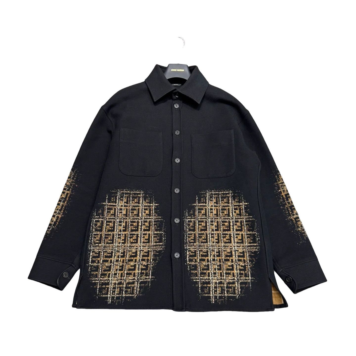 Fendi Fendi Jacquard Logo Tie-Dye Jacket Size 46 Size US S / EU 44-46 / 1 - 1 Thumbnail