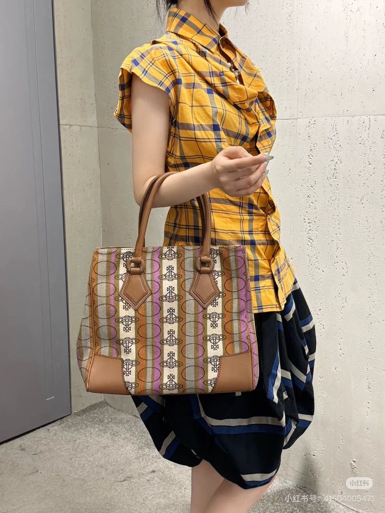 Vivienne Westwood Vivienne Westwood Classic vintage floral briefcase Size ONE SIZE - 9 Thumbnail