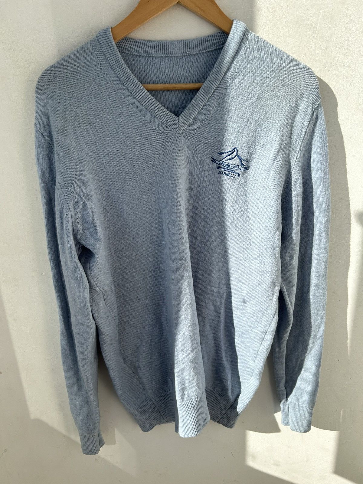 Lyle & Scott Lyle golf club wool sweater #1400 Size US M / EU 48-50 / 2 - 1 Thumbnail