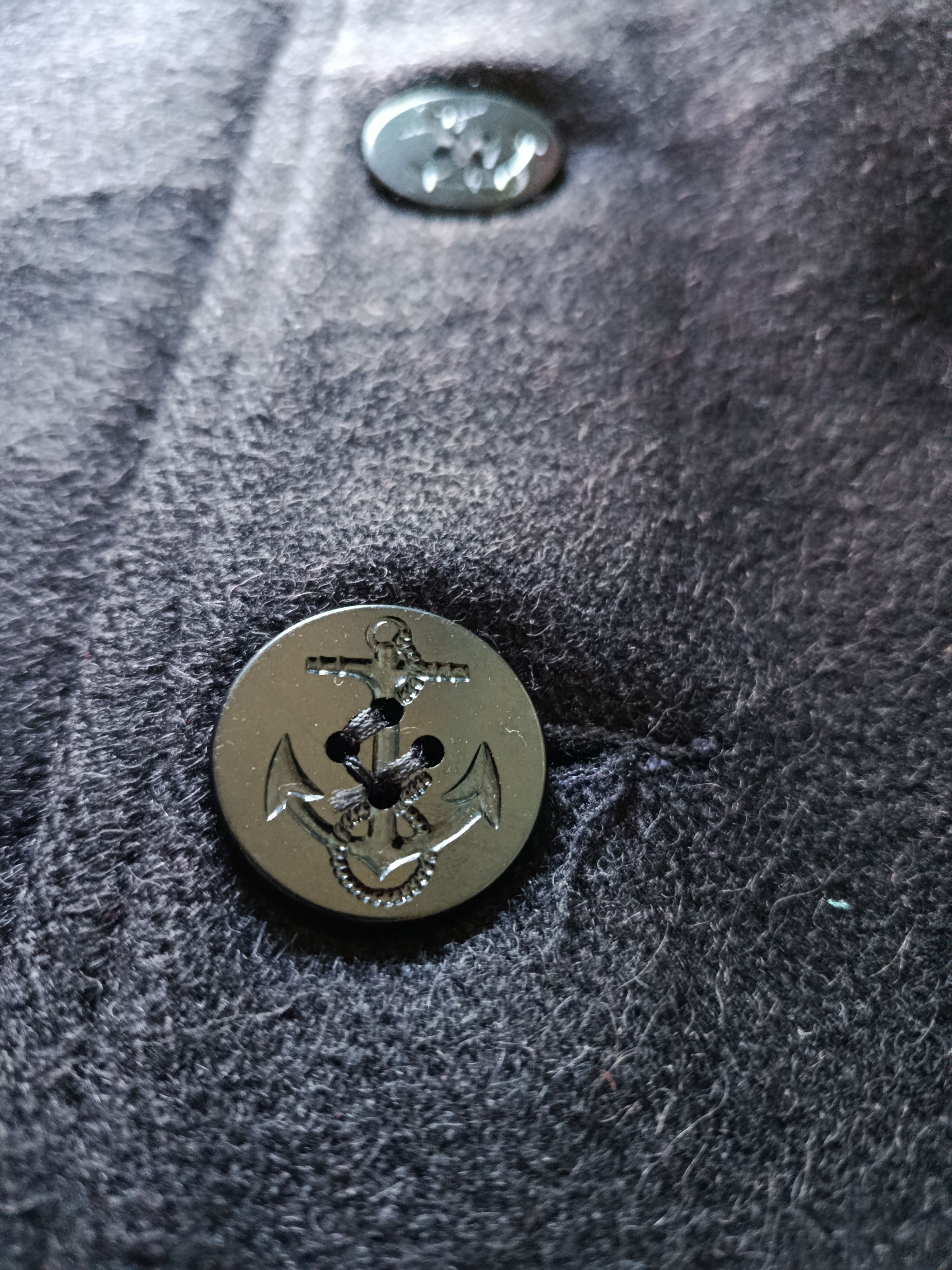 Schott Vintage Schott NYC 756 wool pea coat jacket Size US L / EU 52-54 / 3 - 4 Thumbnail