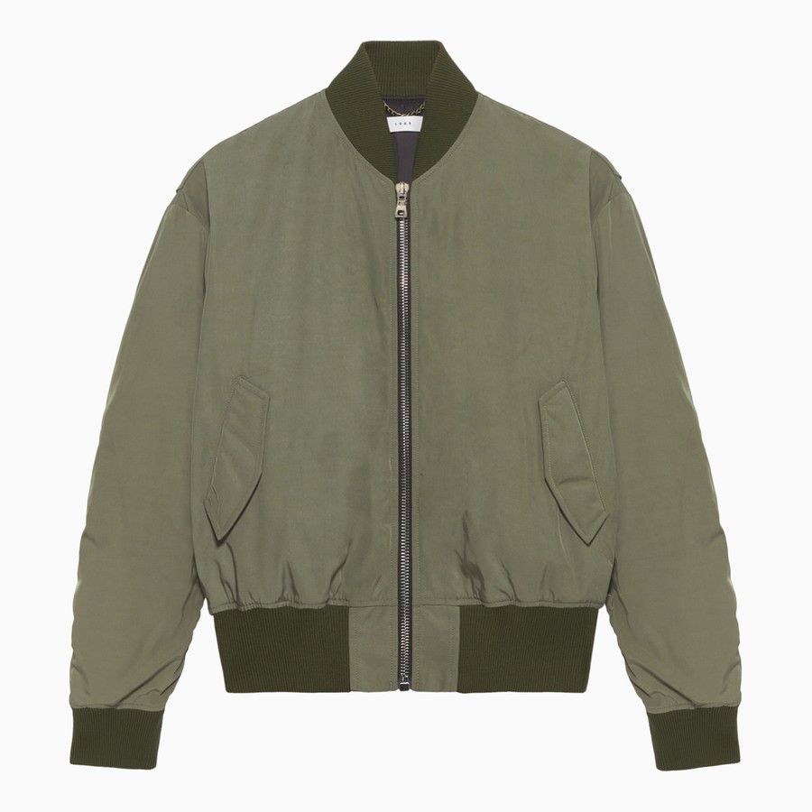 o1d2blof1124 Bomber Jacket in Army Green