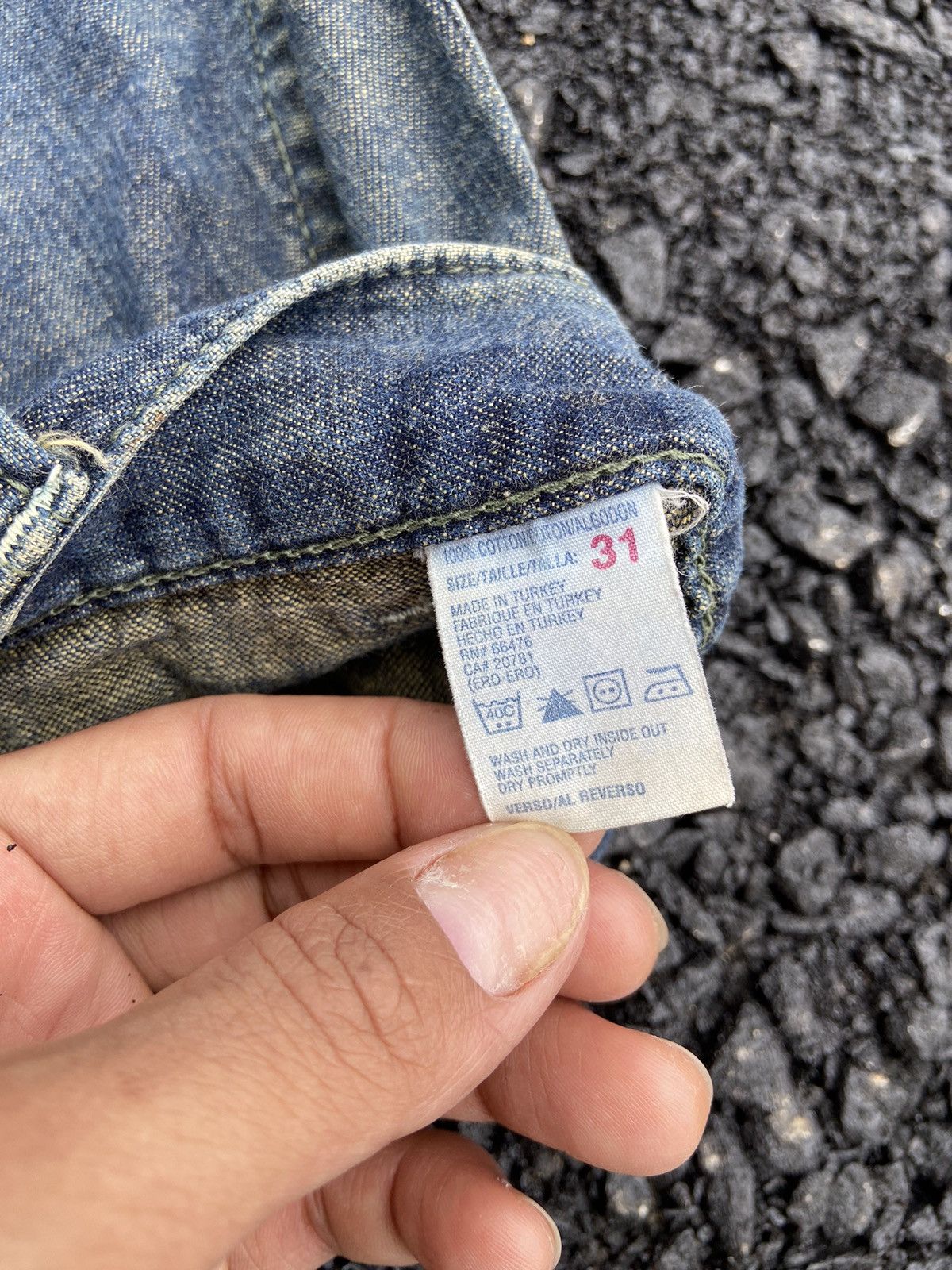 Tommy Hilfiger × Vintage TOMMY HILFIGER JEANS BAGGY Y2K Size US 33 - 8 Thumbnail