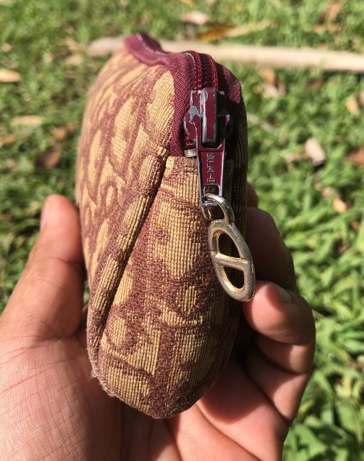 Christian Dior Monsieur × Dior × Vintage Authentic Vintage Dior Monogram Long Purse Size ONE SIZE - 6 Thumbnail