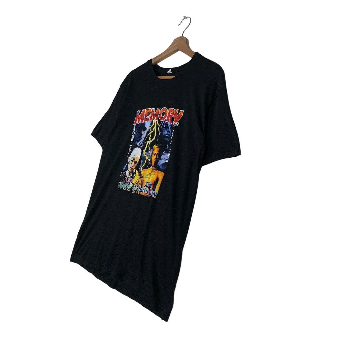 Rap Tees IN MEMORY LIL PEEP & XXX TENTACION PRINTED TEE #0270-C12 Size US L / EU 52-54 / 3 - 2 Thumbnail