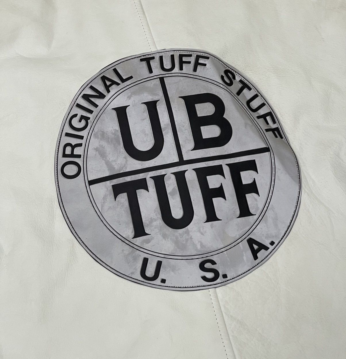 Rap Tees Rare Vtg 90s y2k UB Tuff Leather Jacket Hip Hop 6🟩5 Size US M / EU 48-50 / 2 - 19 Thumbnail