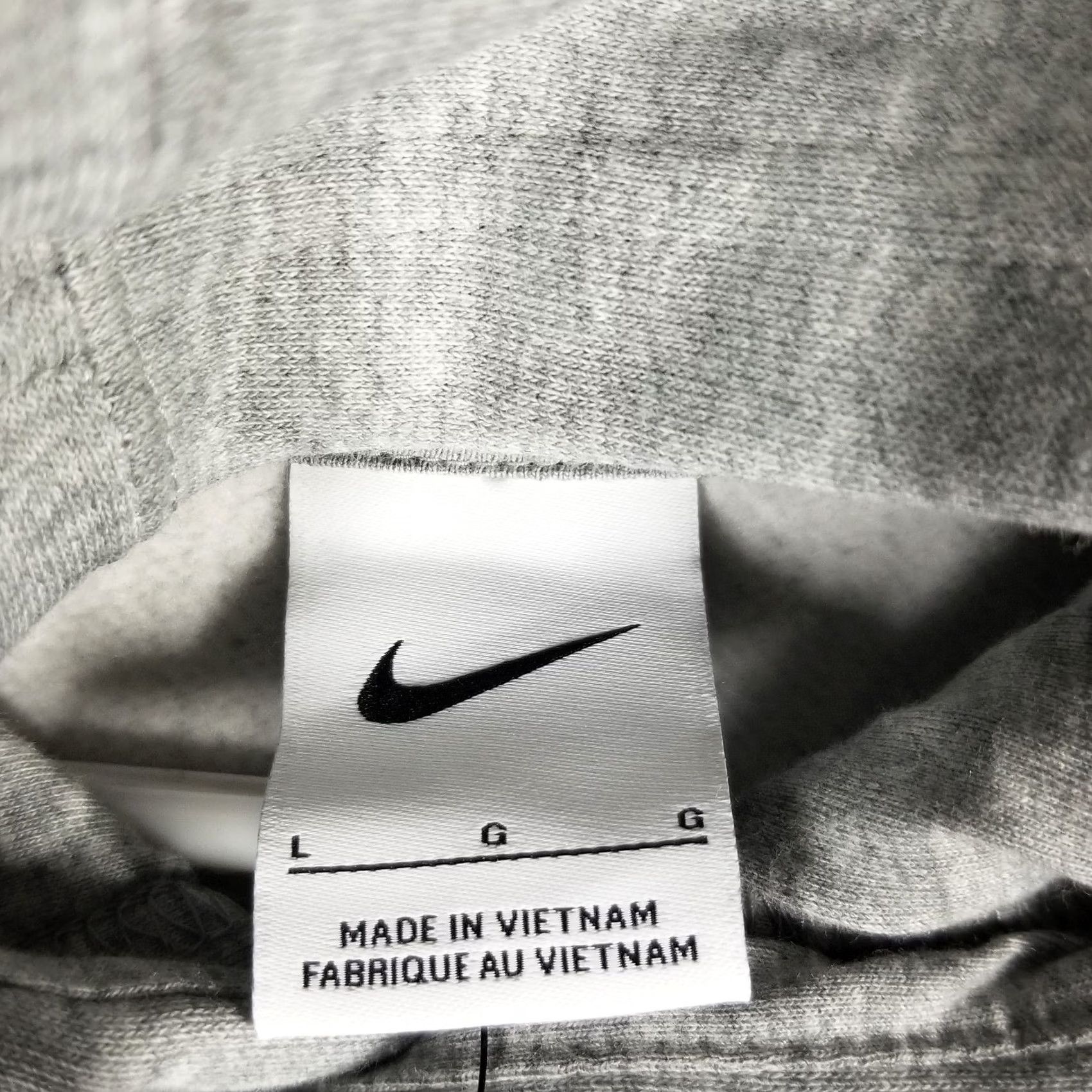 Nike Nike Hoodie Mens Large L Fleece Pullover Baseball Strikeout Swoosh Logo Kangaroo Pocket Hooded Front Pocket Casual Sportswear Avg Sized Gray Size US L / EU 52-54 / 3 - 4 Thumbnail