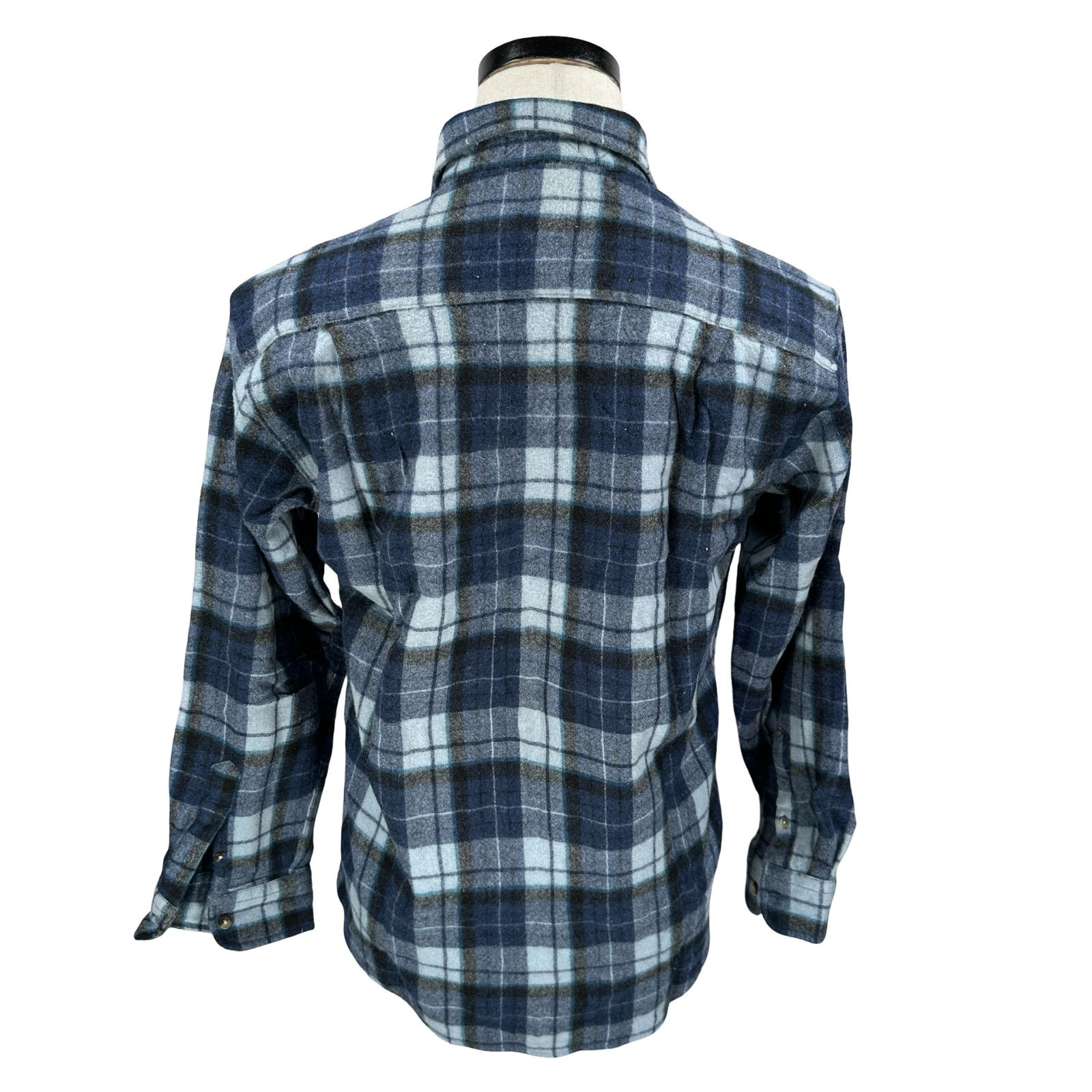 Pendleton Pendleton Flannel Shirt Mens M Blue White Plaid 100% Wool Size US M / EU 48-50 / 2 - 5 Thumbnail