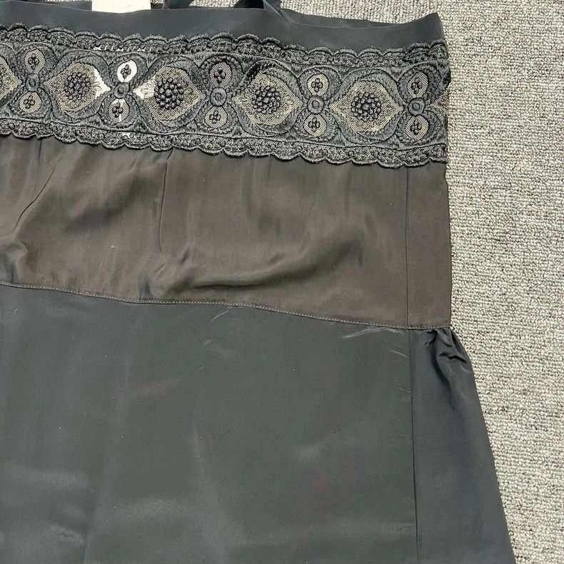 Maison Margiela Black Lace Panel Long Dress by Maison Margiela-2506 Size M / US 6-8 / IT 42-44 - 6 Thumbnail