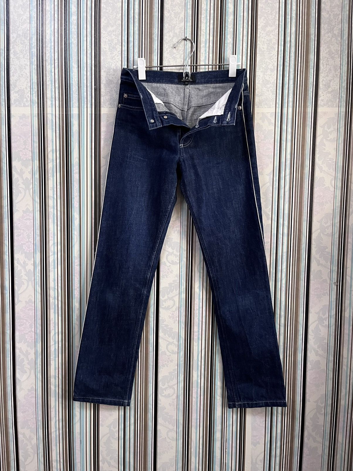 A.P.C. Lined c100 rue de fleurus #F4 Size US 26 / EU 42 - 7 Thumbnail