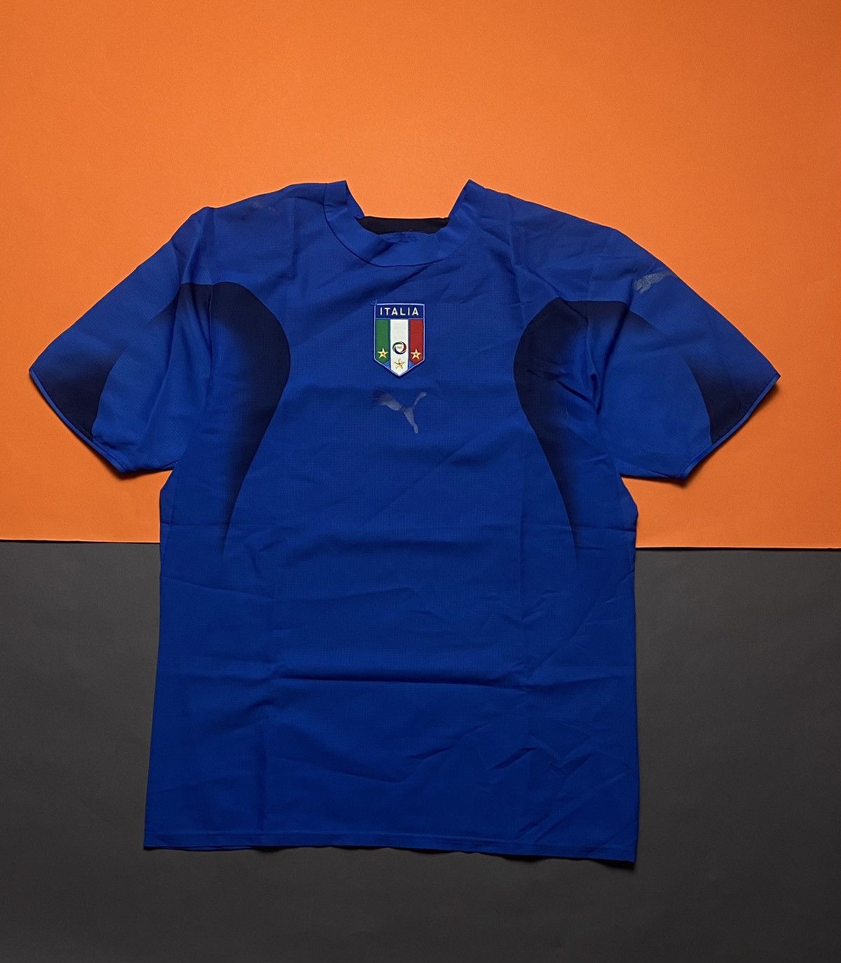 Italian Designers × Puma × Soccer Jersey Vintage Italy National team