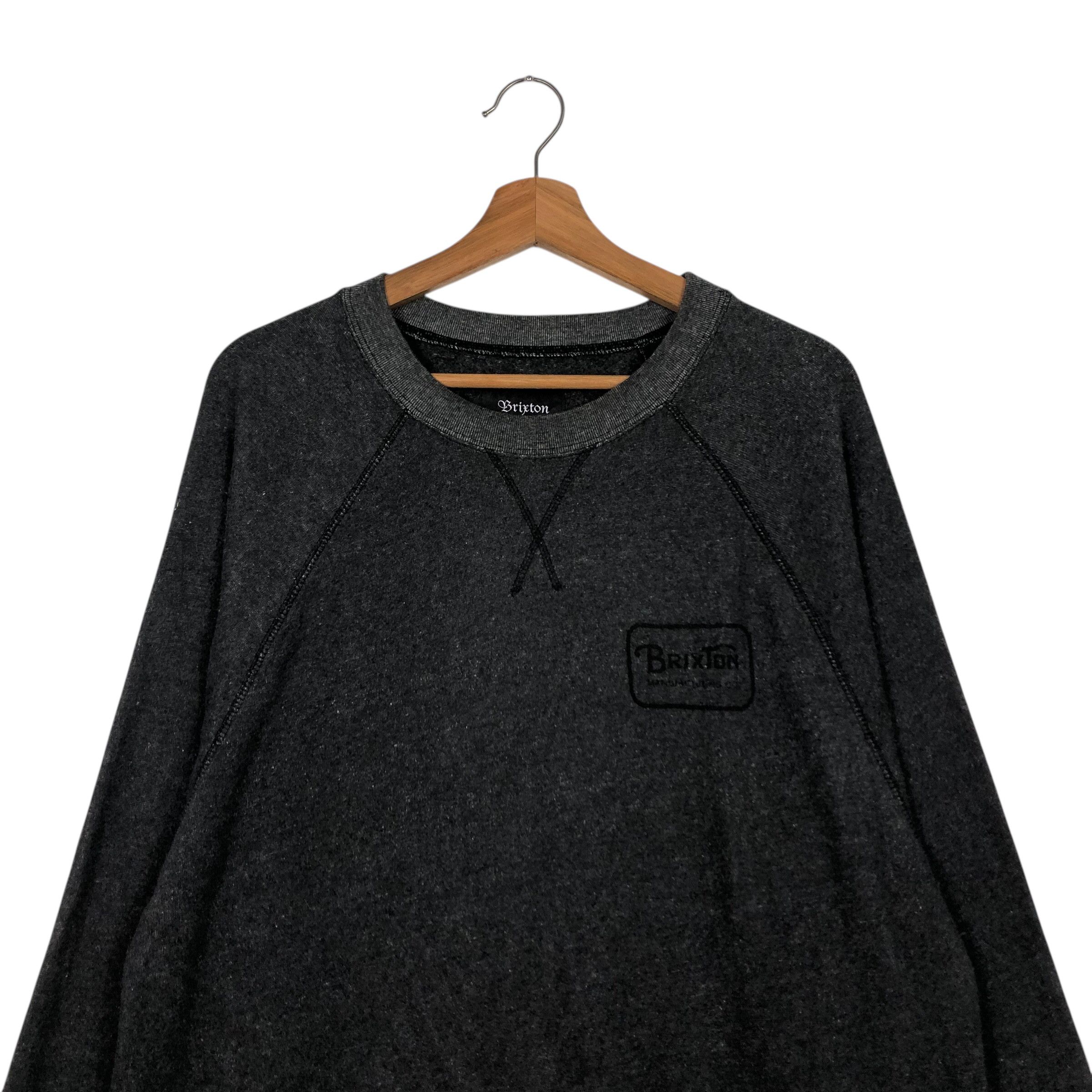 Japanese Brand 📌Vintage Sweatshirt Brixton Box Logo Issey Miyake Size US XL / EU 56 / 4 - 4 Thumbnail