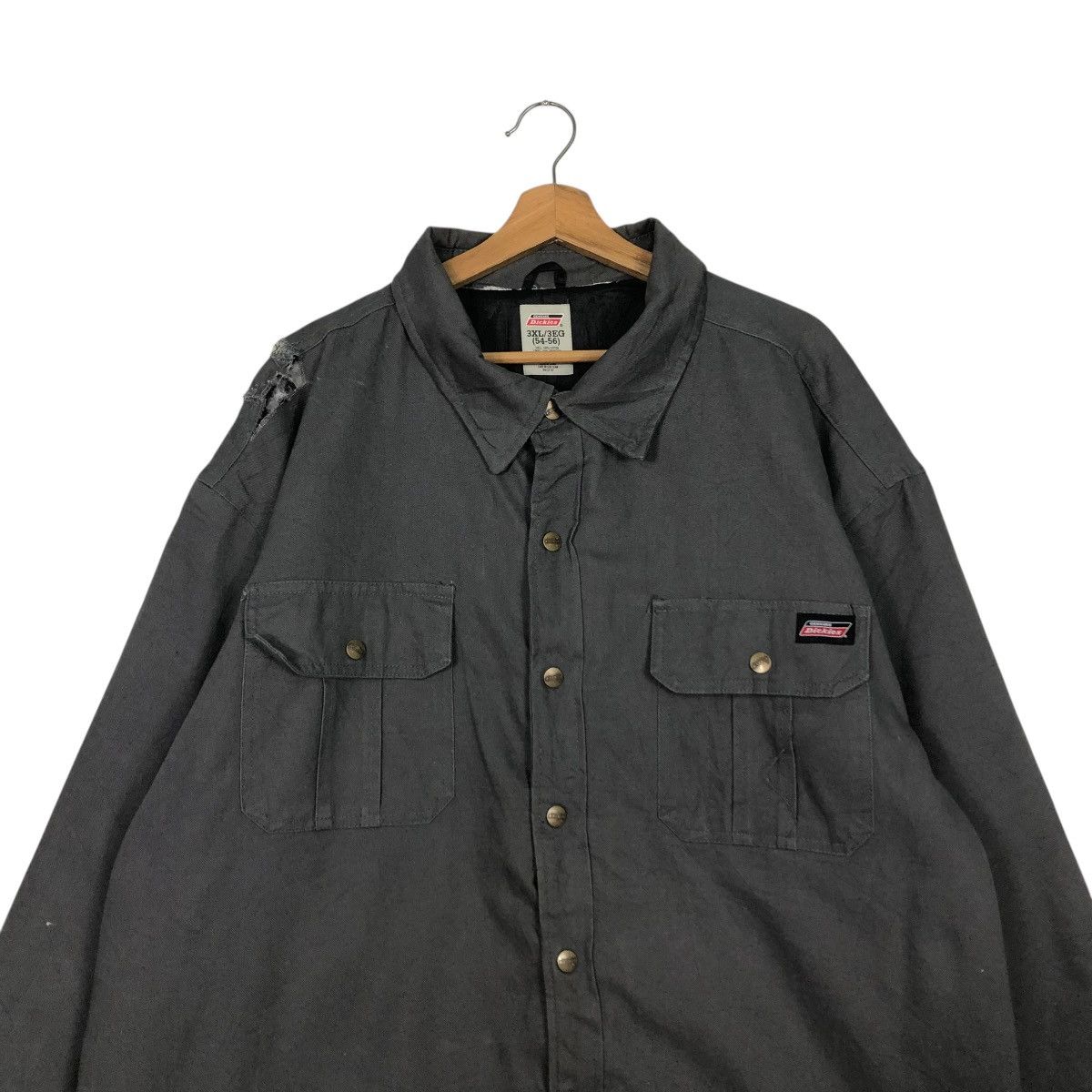 Japanese Brand 🔥🔥VINTAGE CHORE WORK JACKET DICKIES DETROIT DUCK CANVAS Size US XXL / EU 58 / 5 - 5 Thumbnail