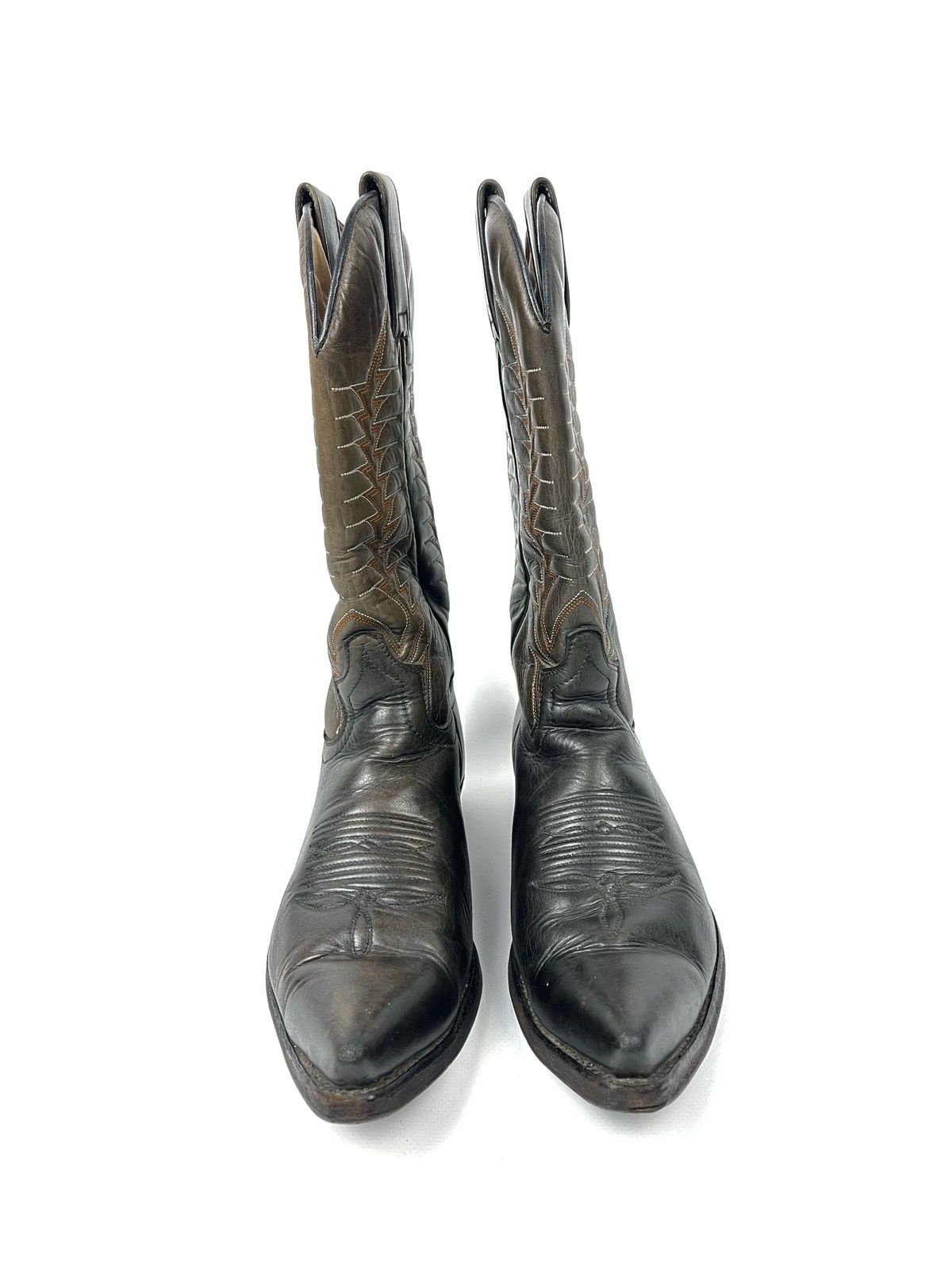 Vintage Mosquito Boots Vintage Cowboy Boots Pointed Toe Leather Size US 7 / EU 40 - 2 Thumbnail