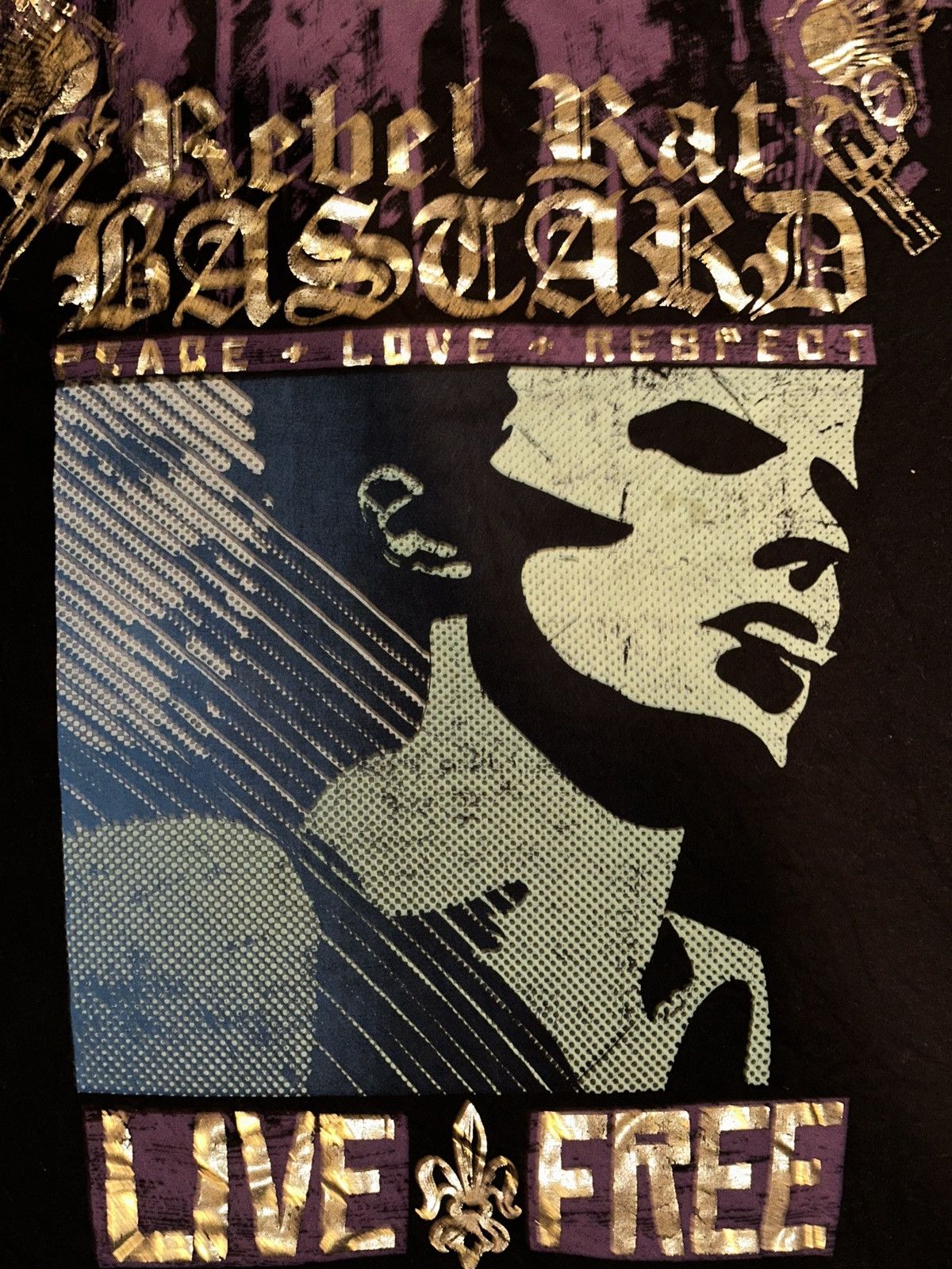Vintage × Xavier Y2K XZAVIER Rebel Rat Bastard Jesse Pinkman All Over Print Size US XL / EU 56 / 4 - 7 Thumbnail