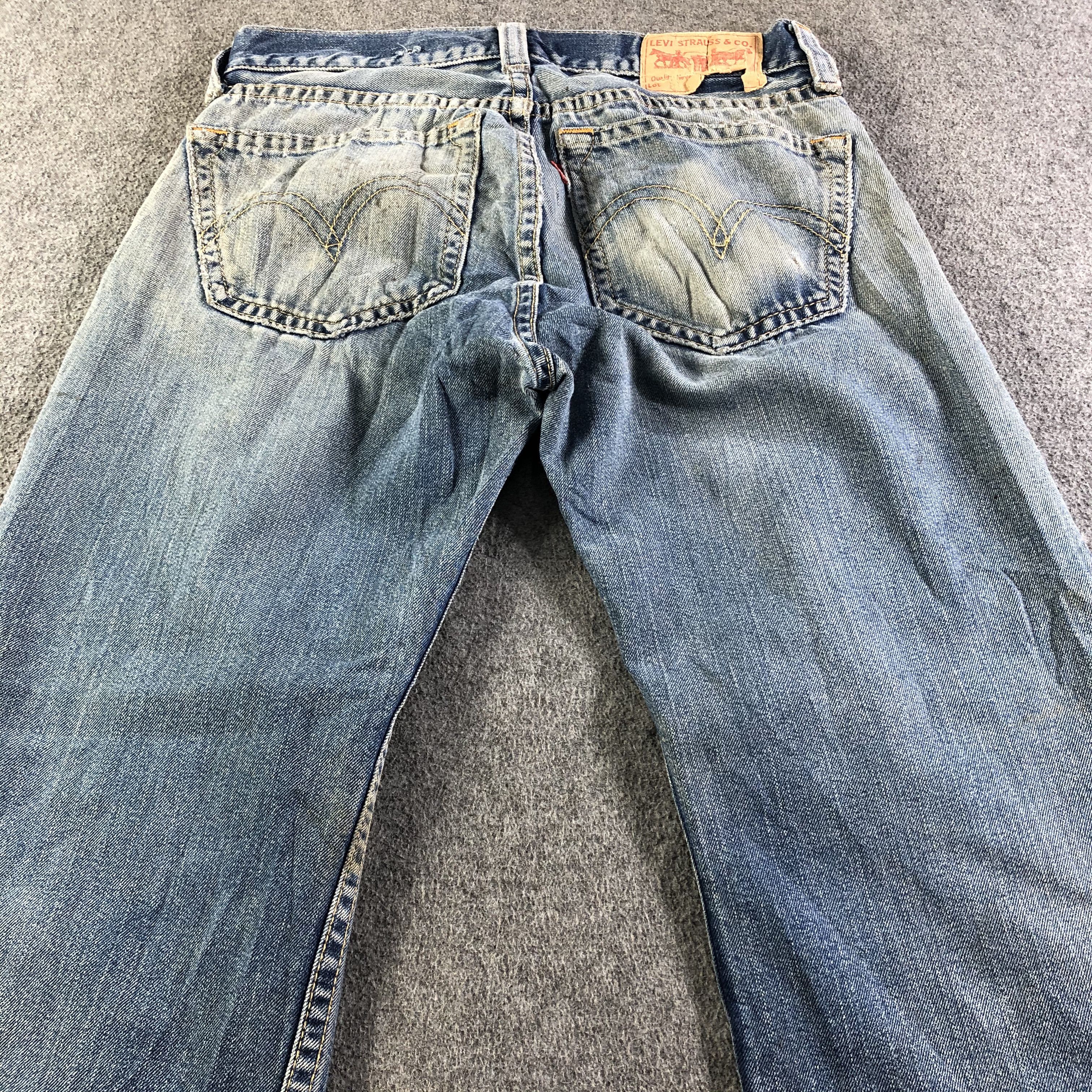 Levi's Vintage Distressed Levis Jeans-J4370 Size US 34 / EU 50 - 4 Thumbnail