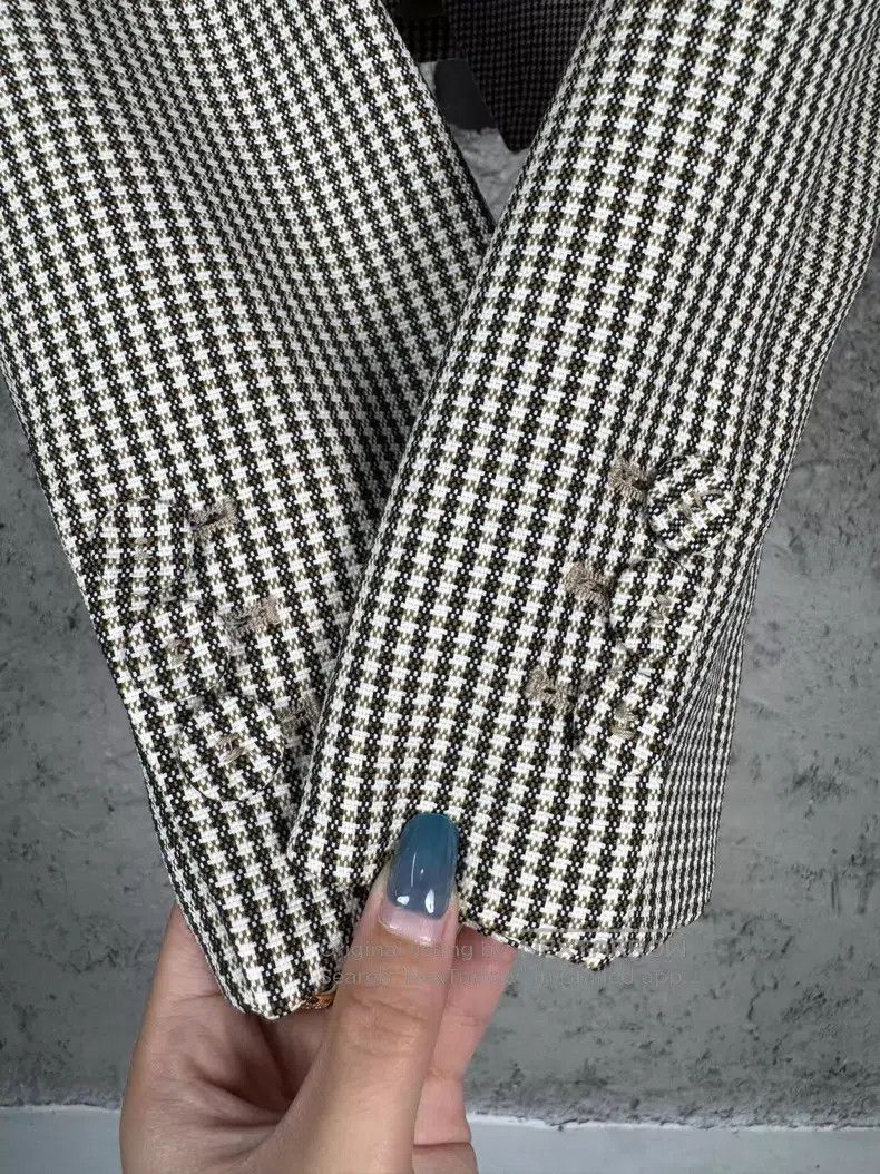 Fendi Fendi Plaid Jacket Size XXS / US 00 / IT 34 - 5 Thumbnail