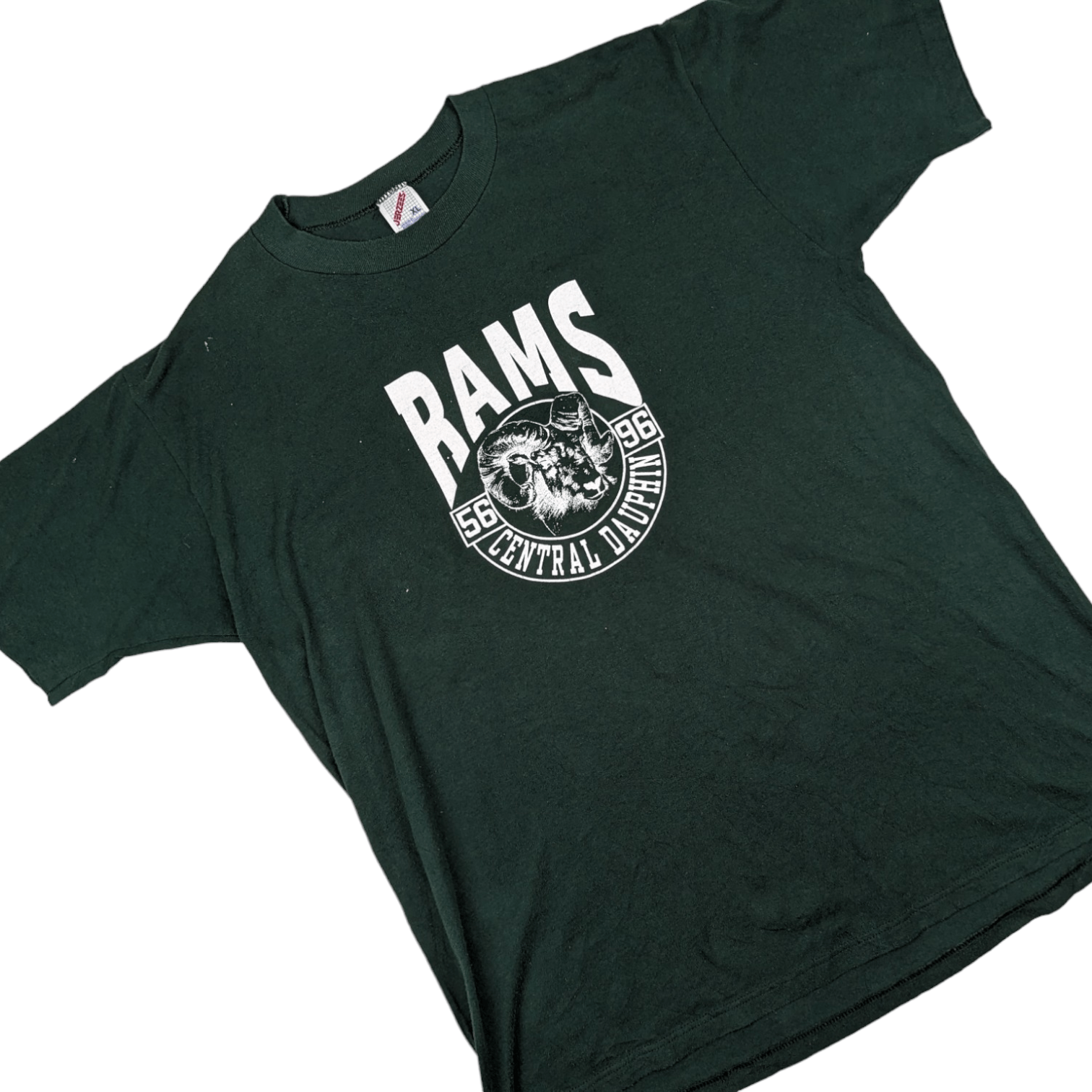 NFL Vintage 90's RAMS Central Dauphin American Football T-Shirt Size US XL / EU 56 / 4 - 3 Thumbnail