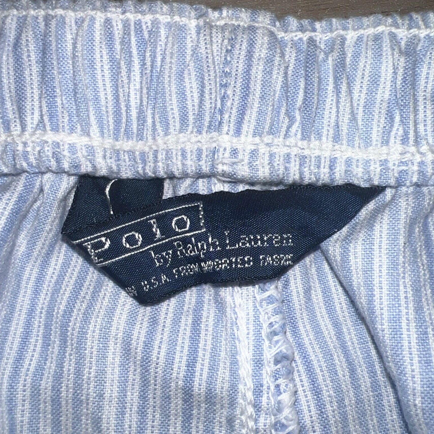 Polo Ralph Lauren Polo Ralph Lauren Pajama Pants Men Blue Striped 36x36 Regular Sleepwear Clothing Men Size US M / EU 48-50 / 2 - 5 Thumbnail