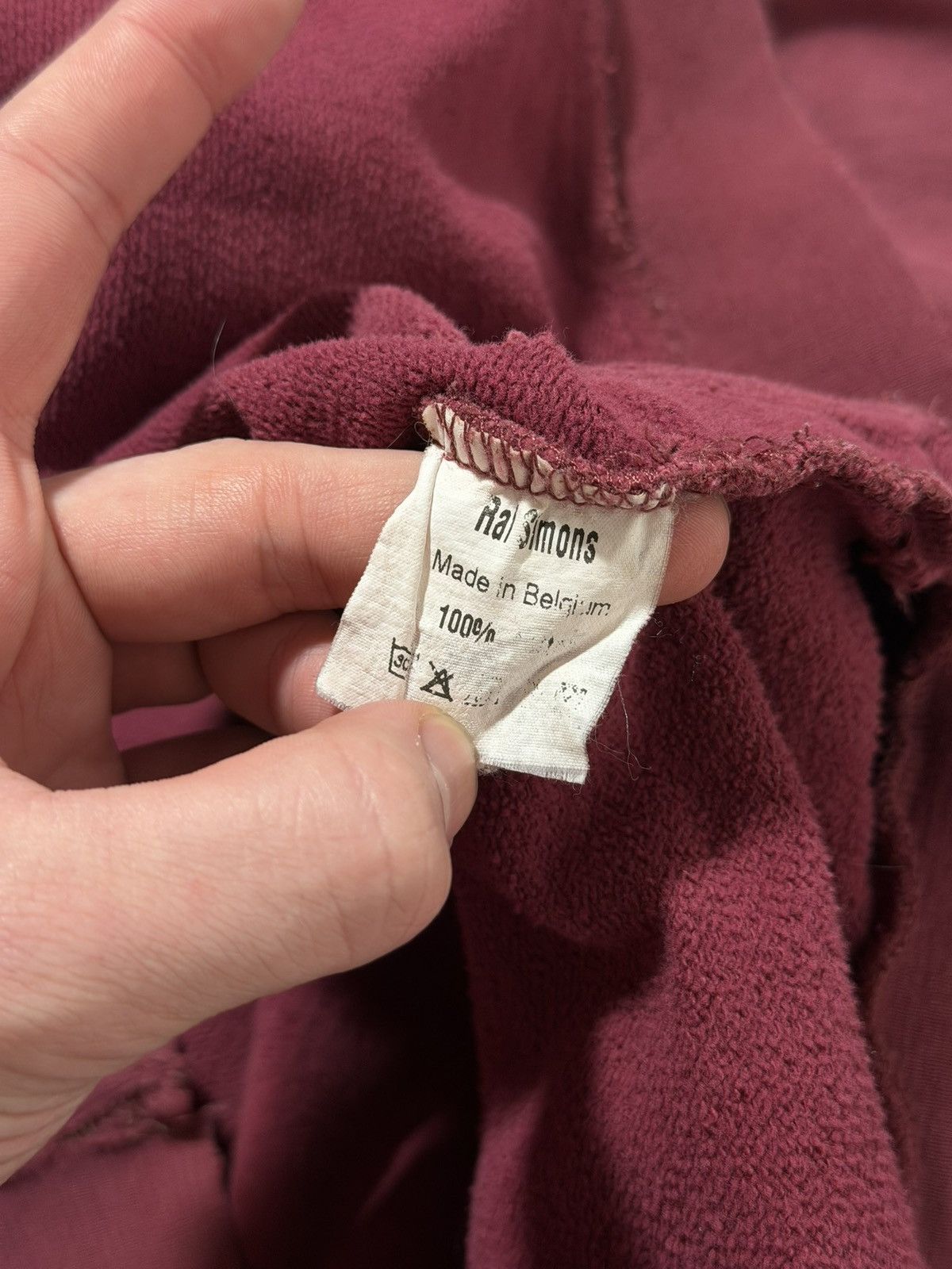 Raf Simons AW02 Raf Simons Red Virginia Creeper Roots Hoodie Size US S / EU 44-46 / 1 - 6 Thumbnail