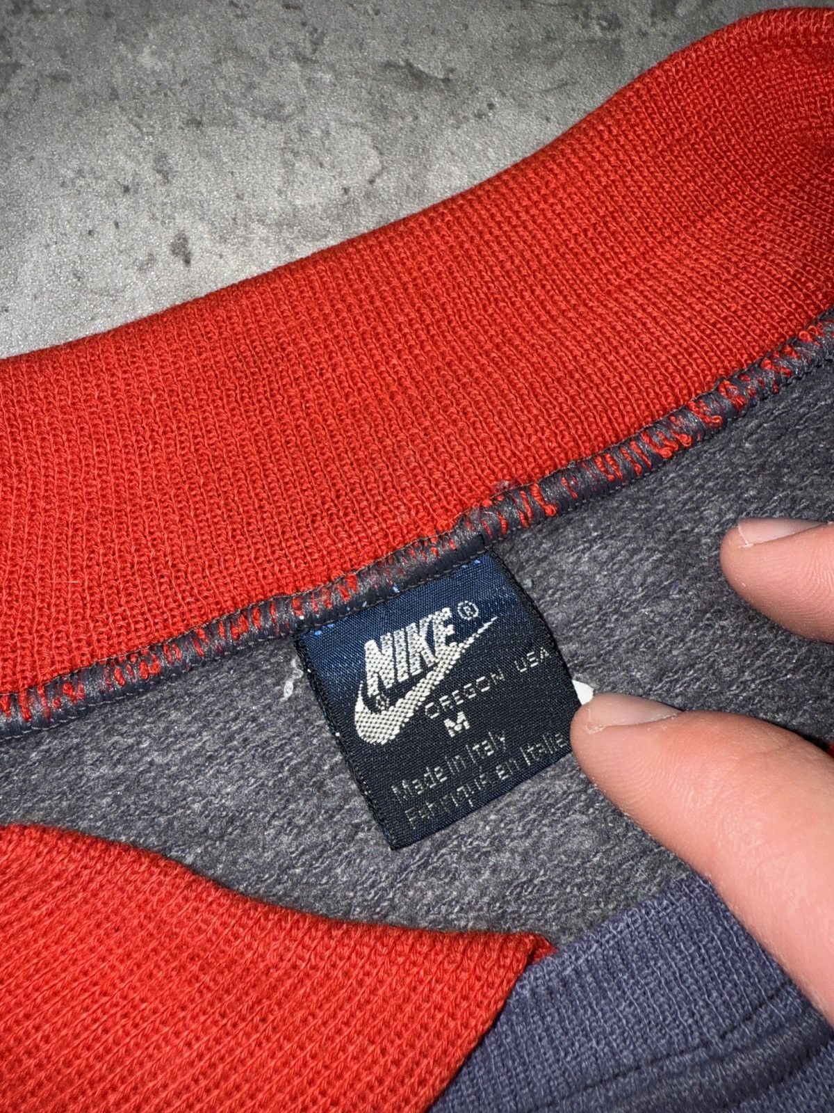 Nike × Vintage Vintage 80’s NIKE Oregon USA Polo Sweatshirt Logo Size US M / EU 48-50 / 2 - 6 Thumbnail
