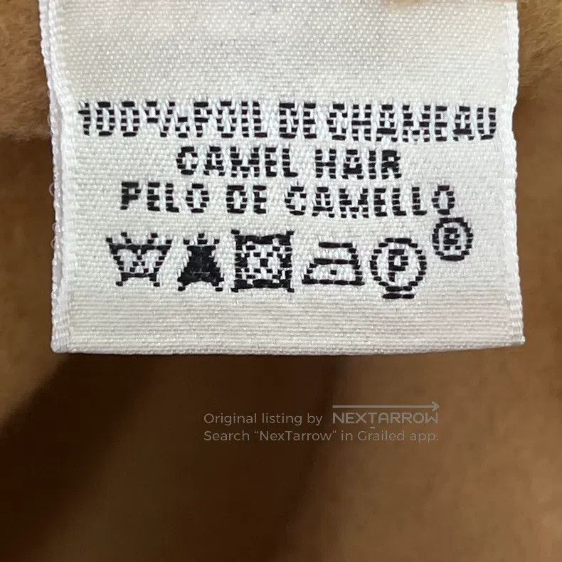 Hermes Hermes 100% Camel Hair Double-breasted Lapel Coat Size XS / US 0-2 / IT 36-38 - 3 Thumbnail