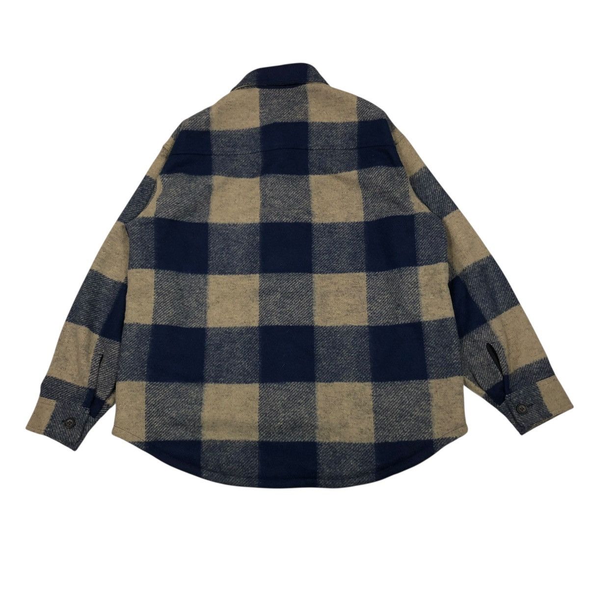 Japanese Brand 🔥VINTAGE WOOL CHORE JACKET UNIQLO TARTAN DEISGN ISSEY MIYAKE Size US L / EU 52-54 / 3 - 2 Thumbnail