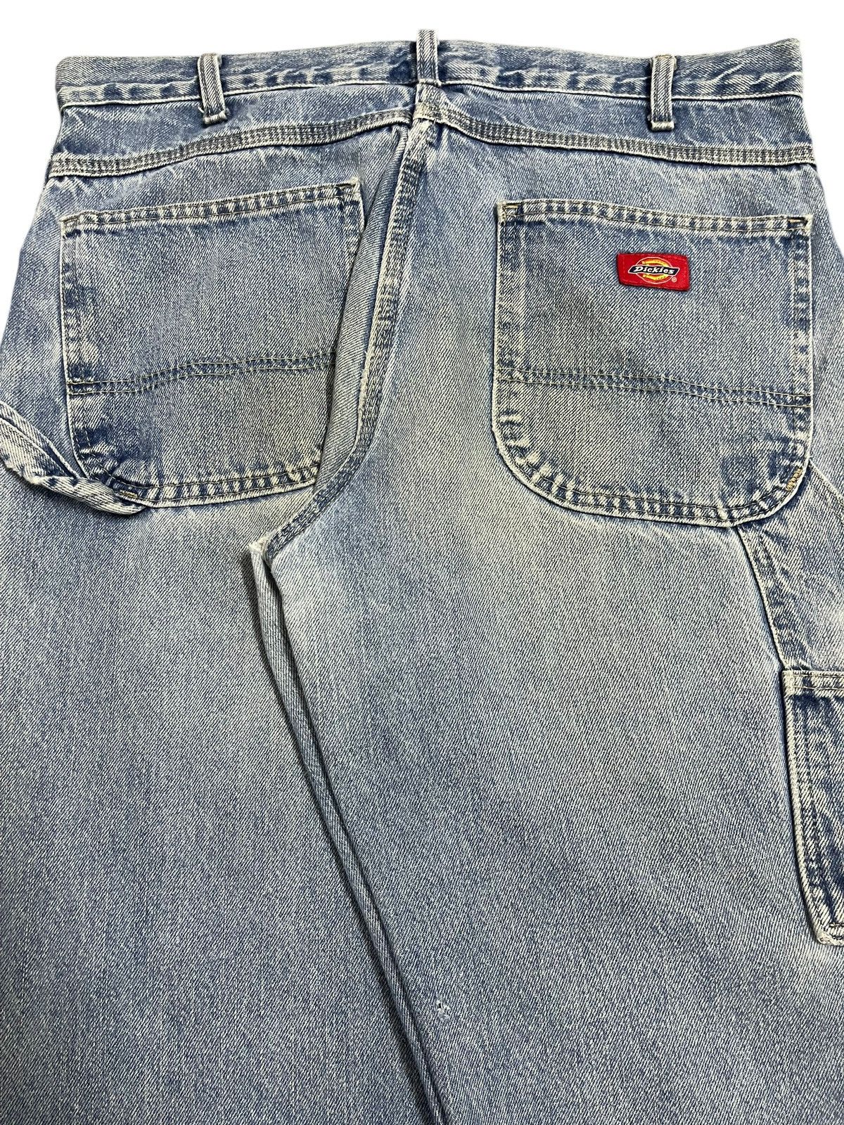 Dickies Vintage Dickies Blue Faded Wash Carpenter Loose Jeans Size US 34 / EU 50 - 6 Thumbnail