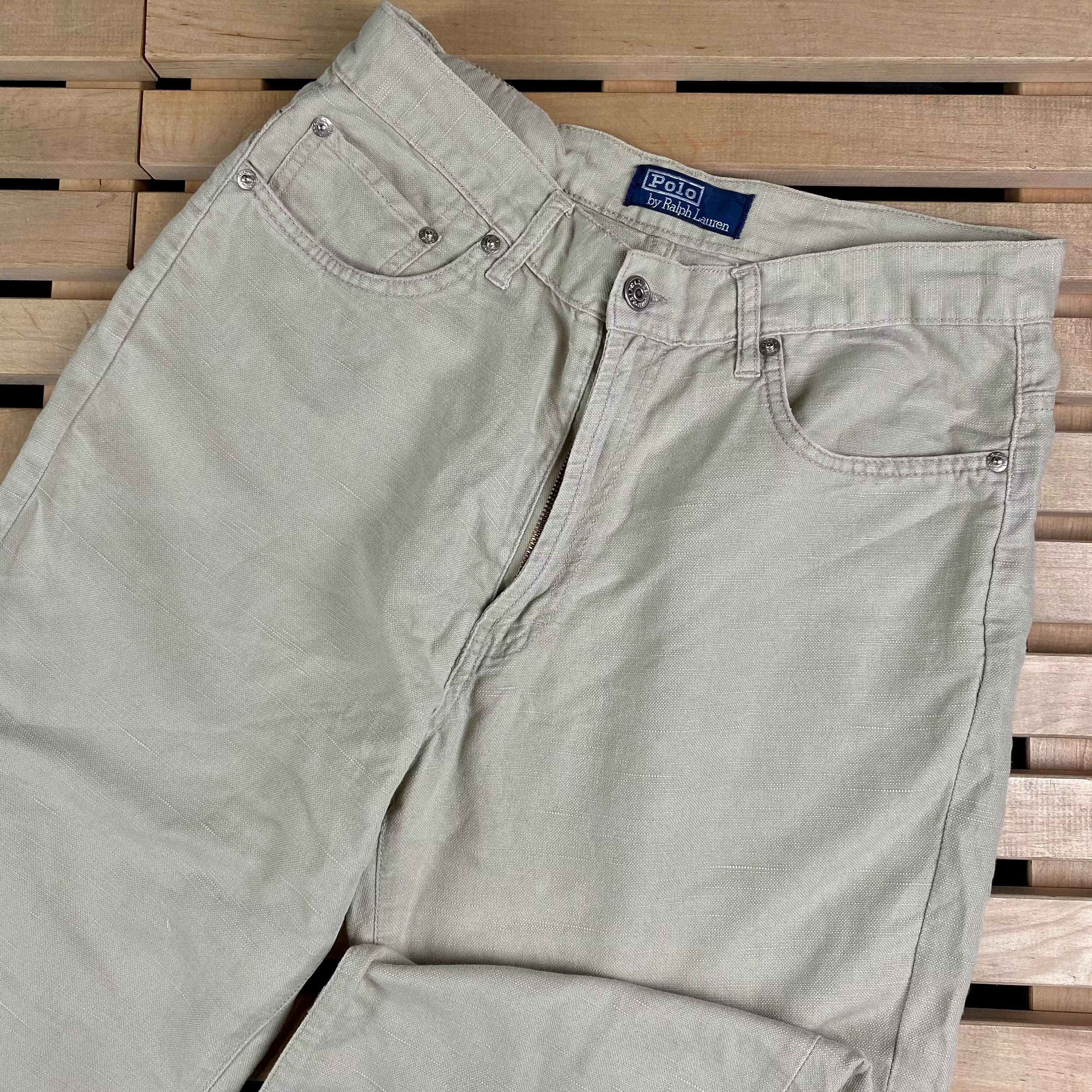 Polo Ralph Lauren × Ralph Lauren × Vintage Mens Pants Chinos Polo Ralph Lauren Size 33 Size US 33 - 2 Thumbnail