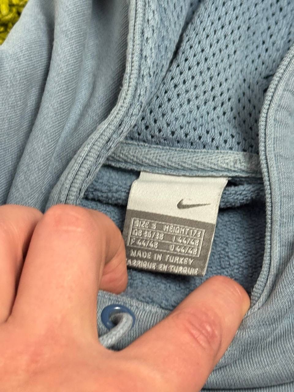 Nike Vintage Nike Hoodie Center Swoosh Big Logo Y2K 90s 00s Drill Size US S / EU 44-46 / 1 - 5 Thumbnail