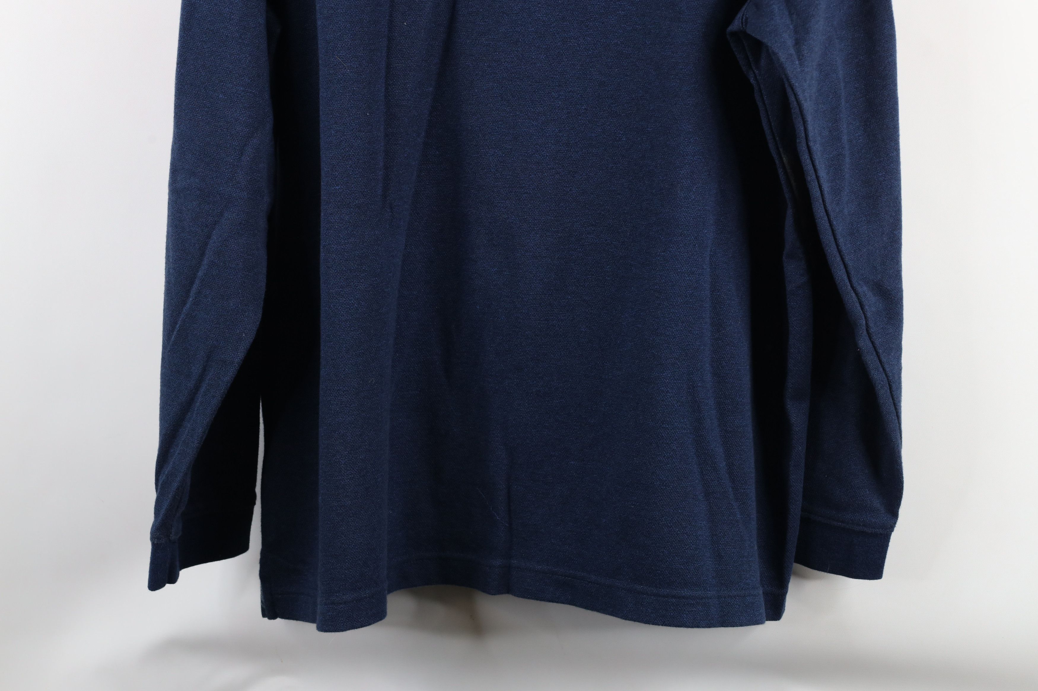 Vintage Vintage 90s Streetwear Diamond Knit Long Sleeve Rugby Polo Size US XL / EU 56 / 4 - 9 Thumbnail
