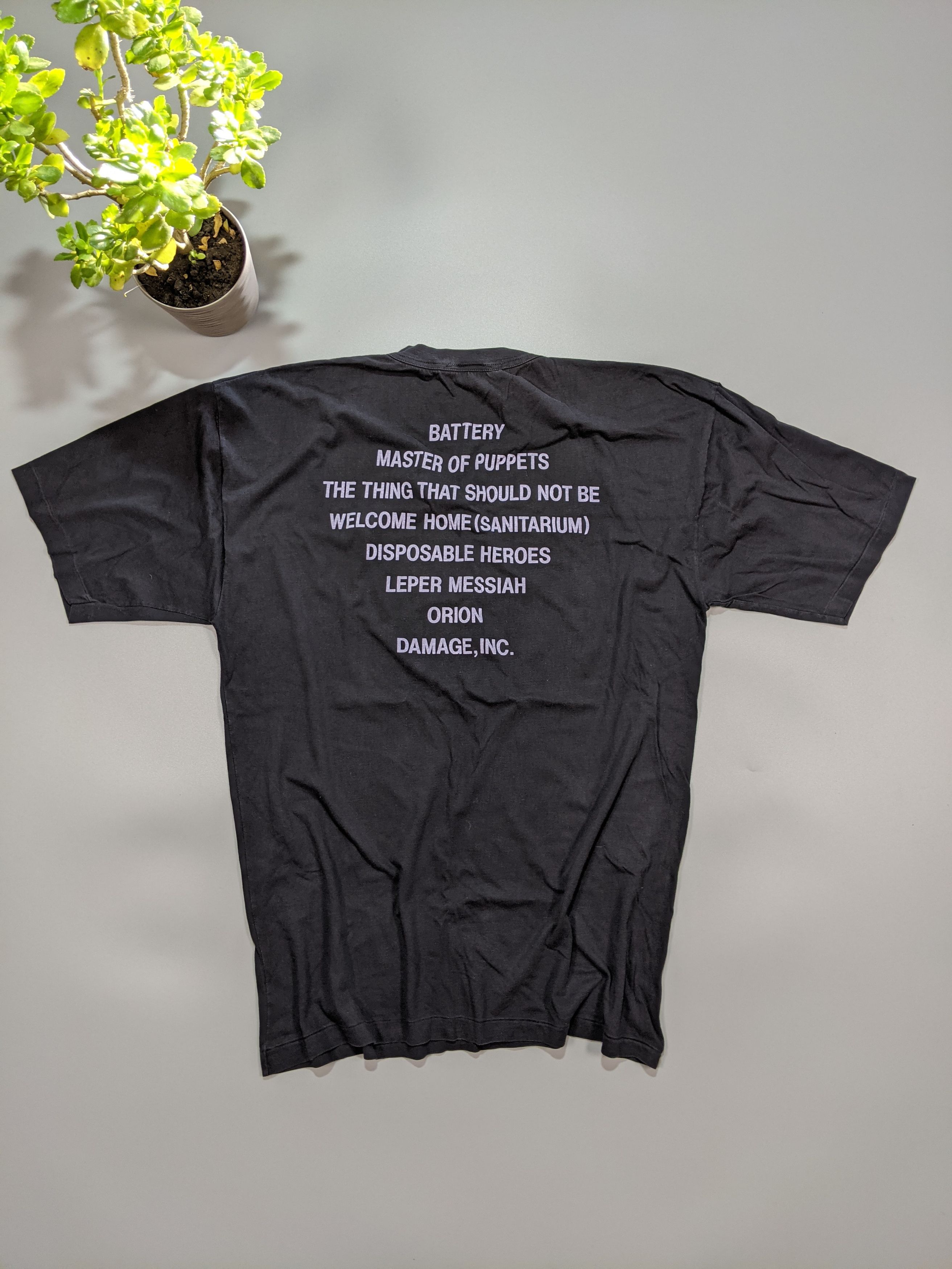 Metallica × Vintage Vintage 1987 Metallica Master of Puppets T-Shirt Size XL Size US XL / EU 56 / 4 - 6 Thumbnail