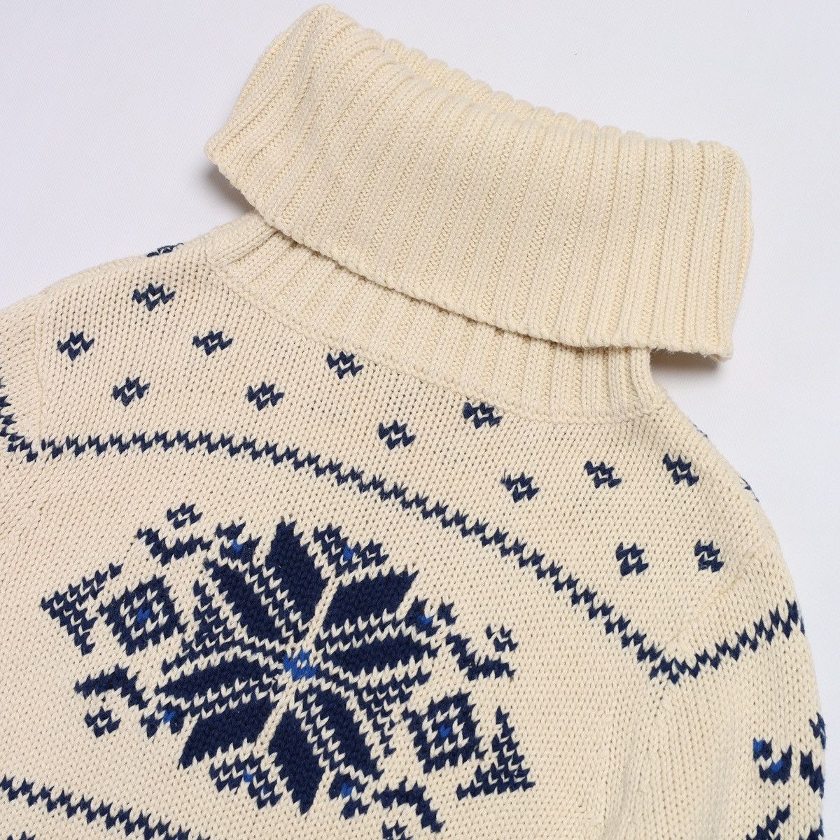 Polo Ralph Lauren Ralph Lauren Aztec Snowflake Turtleneck Sweater Nordic Size S / US 4 / IT 40 - 6 Thumbnail