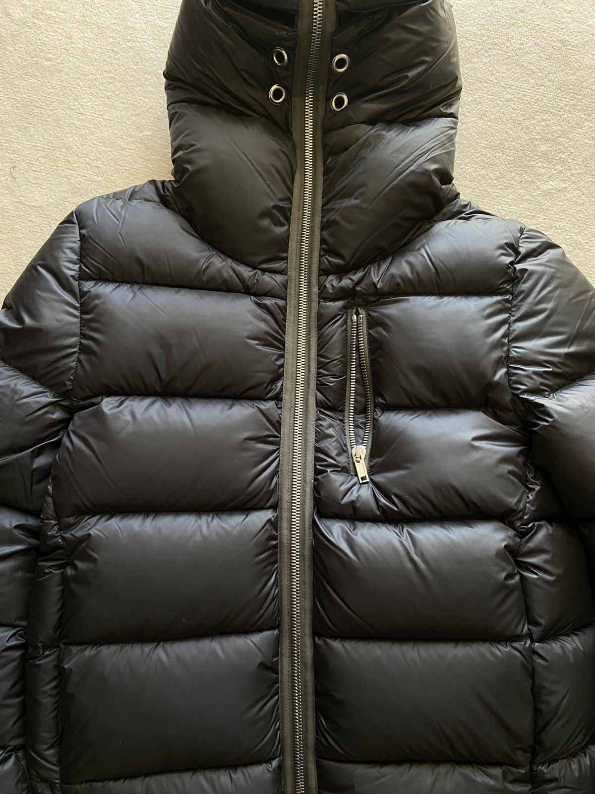 Rick Owens NEW | FW22 STROBE RUNWAY GIMP PUFFER DOWN JACKET SIZE 38 Size US XS / EU 42 / 0 - 14 Thumbnail