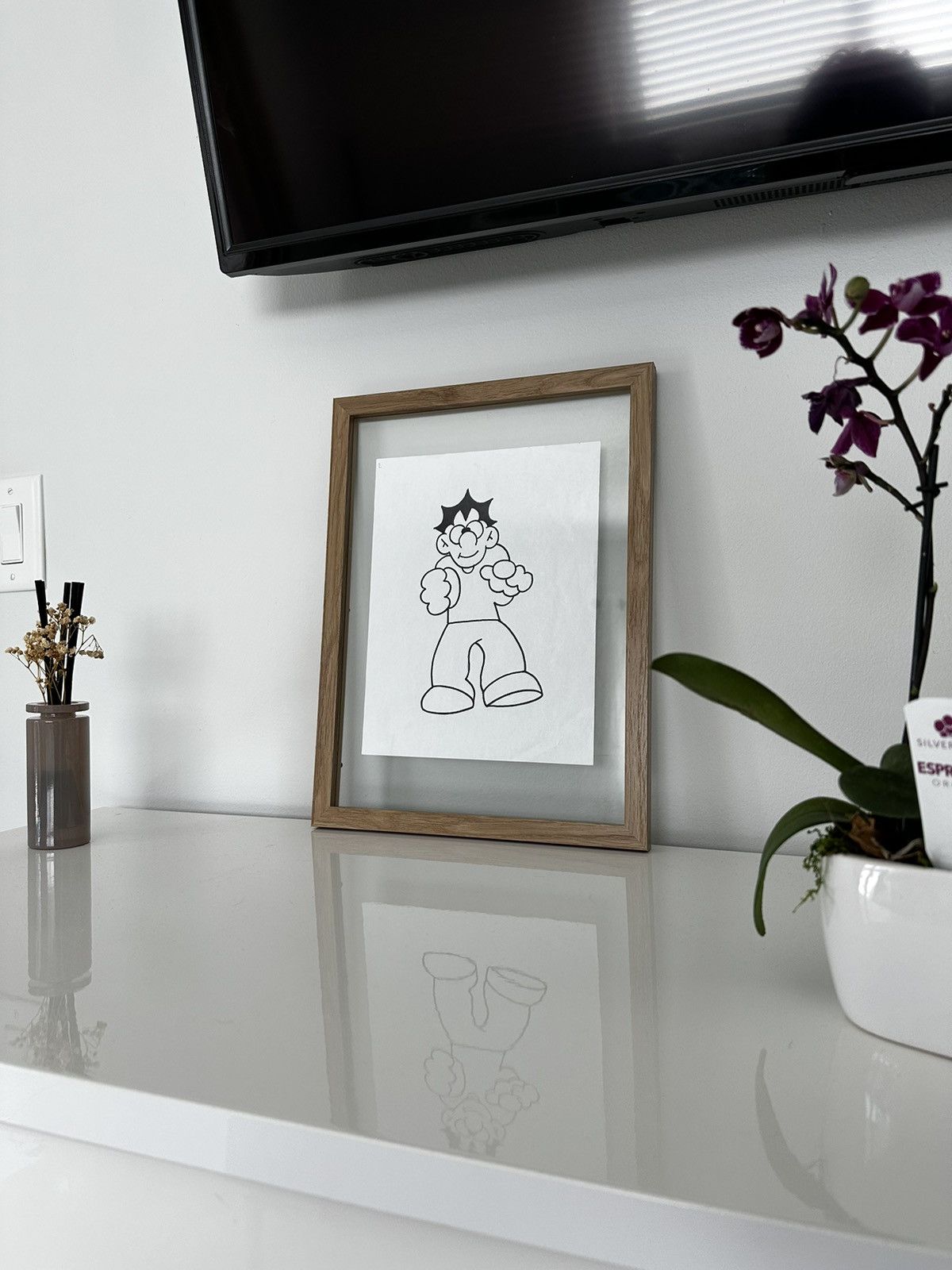Atticus 1/1 Framed Atticus Torre Drawing Size ONE SIZE - 2 Thumbnail