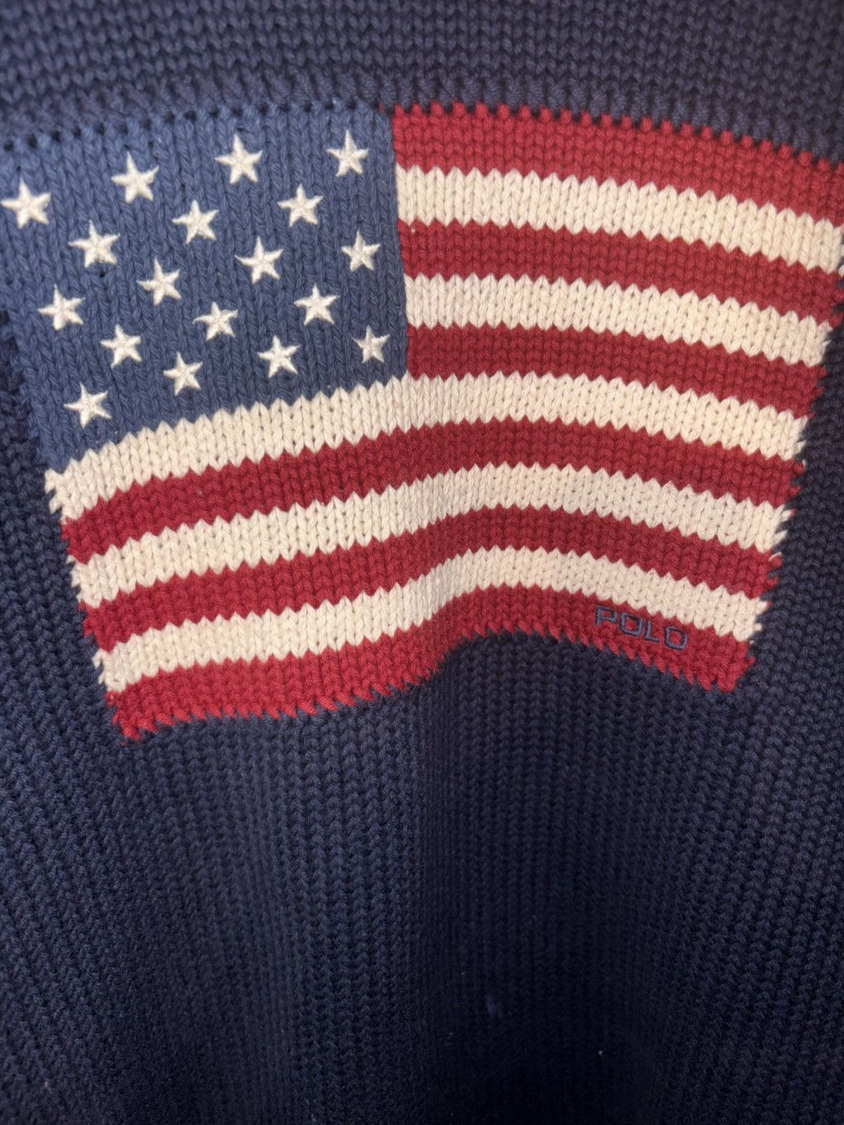 Polo Ralph Lauren Ralph Lauren Vintage Flag sweater In XL Size US XL / EU 56 / 4 - 4 Thumbnail